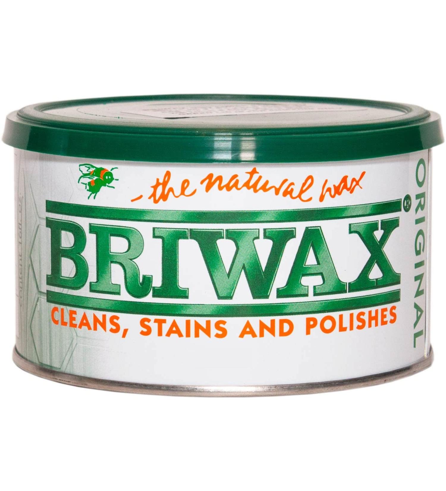 Briwax (Golden Oak) Furniture Wax Polish, Cleans, stains, and polishes