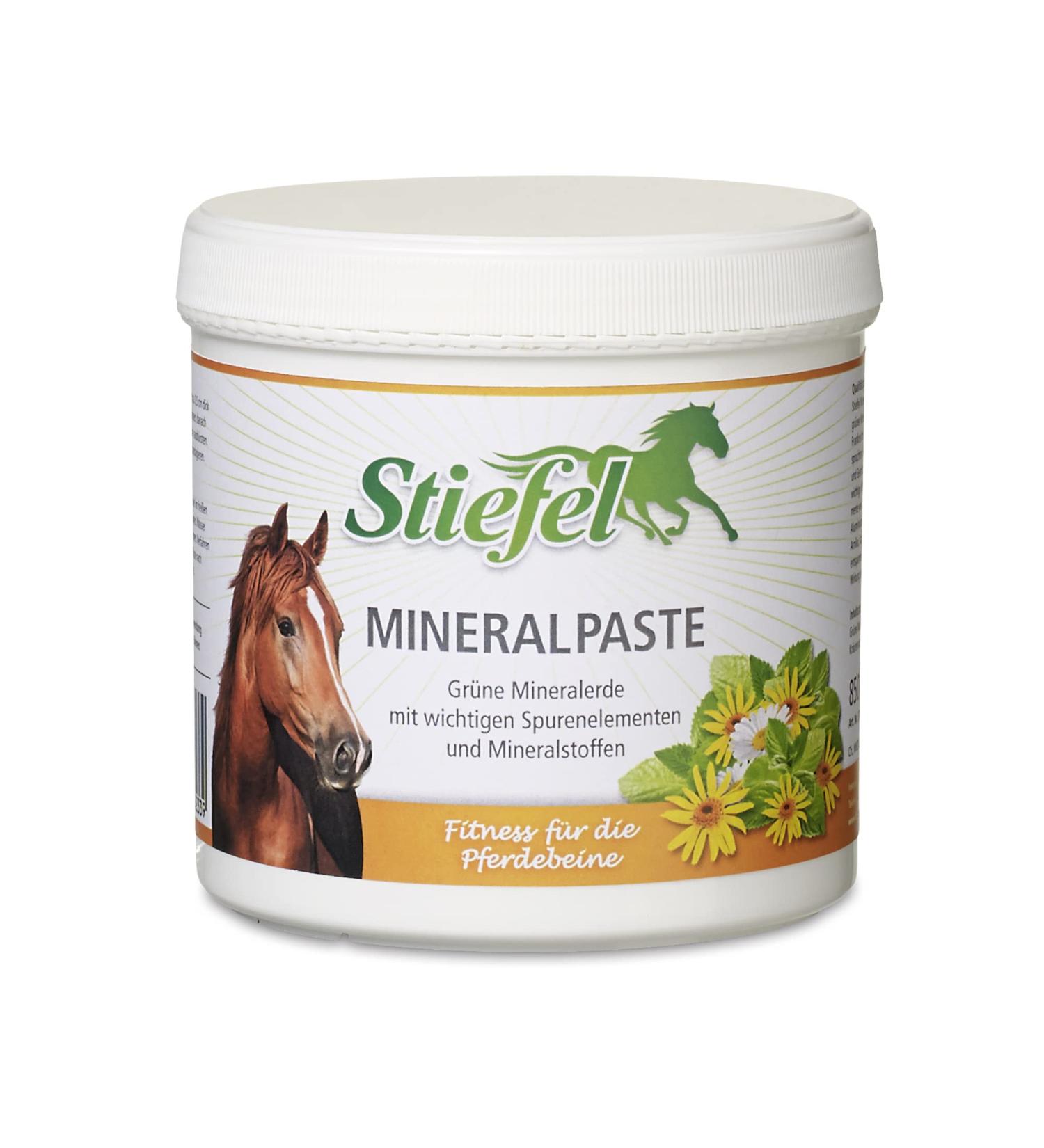 Boots Mineral Paste for Horses | Green Minerals for Stressed Legs | Regeneration of Tendons Muscles & Joints | High-Quality 850g - Buy Online on GoSupps.com