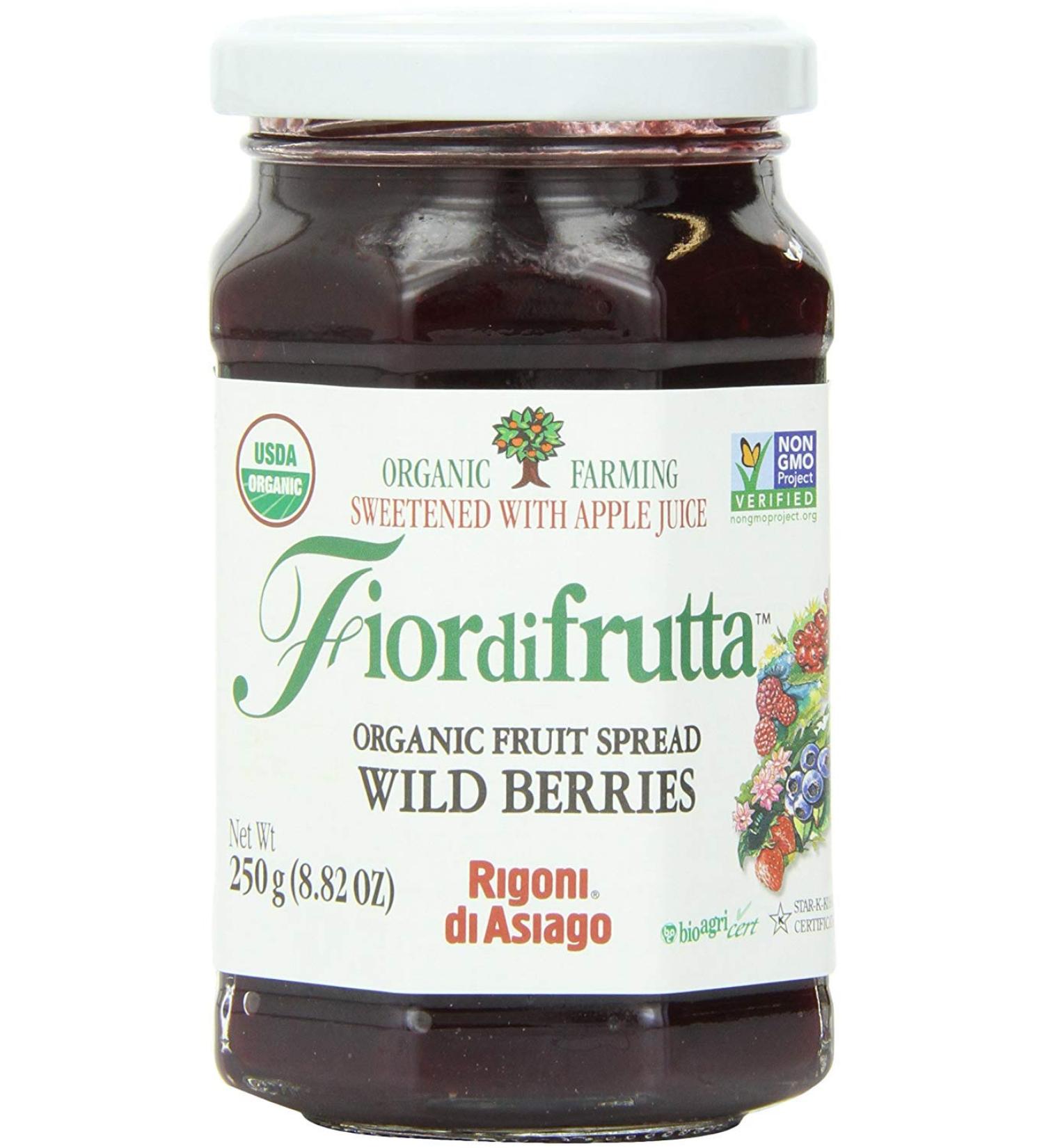Rigoni di Asiago Fior Di Frutta Organic Wild Berry Fruit Spread 8.82 oz - 1 Pack - Buy Online on GoSupps.com