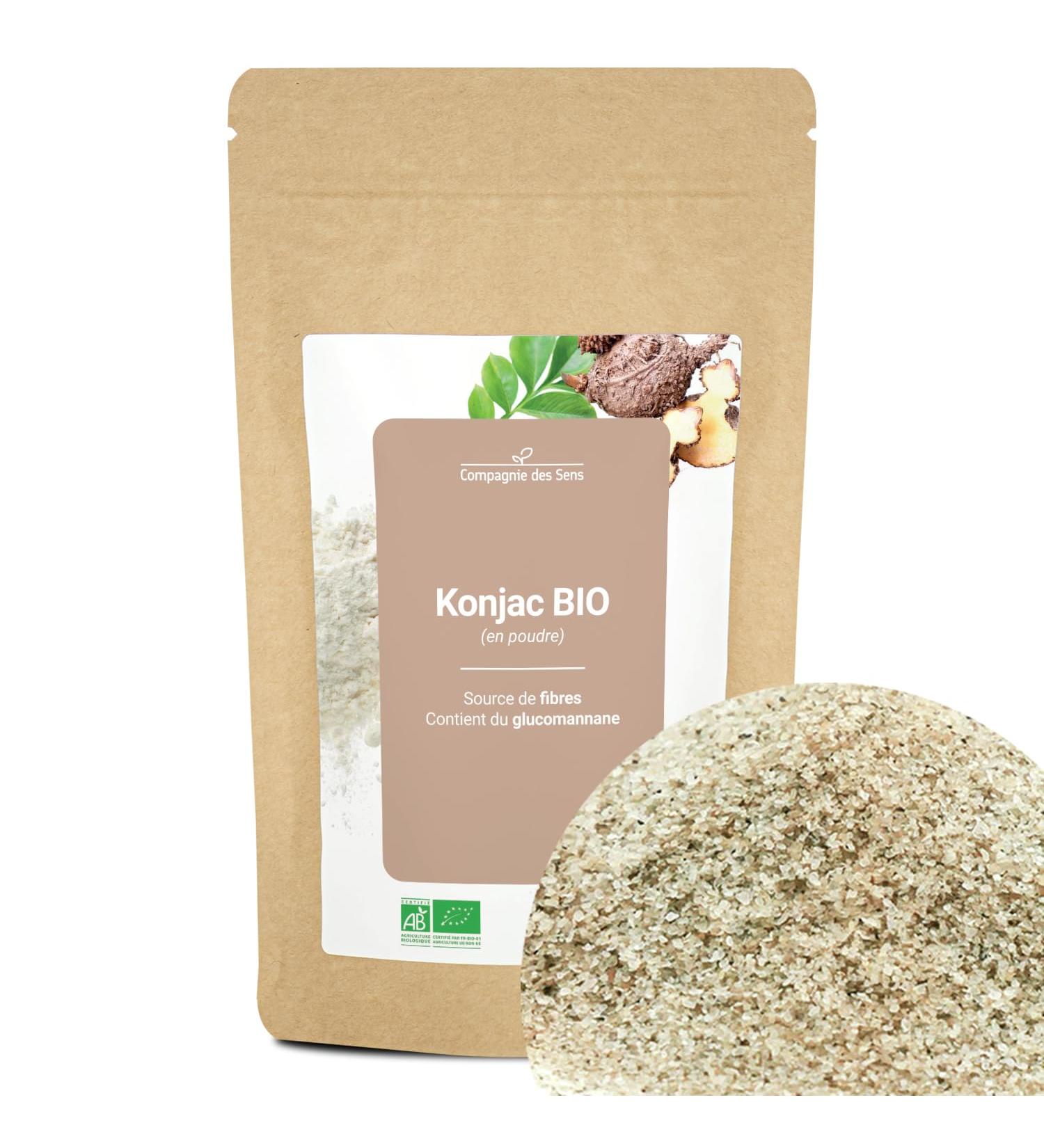 ORGANIC Konjac (powder) - glucomannan 85% - 100g - Buy Online on GoSupps.com