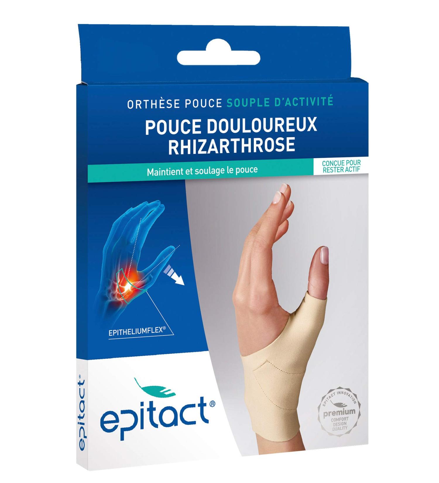 Epitact Supple Thumb Orthosis Left Hand - Size L | Pain Relief Brace - Buy Online on GoSupps.com