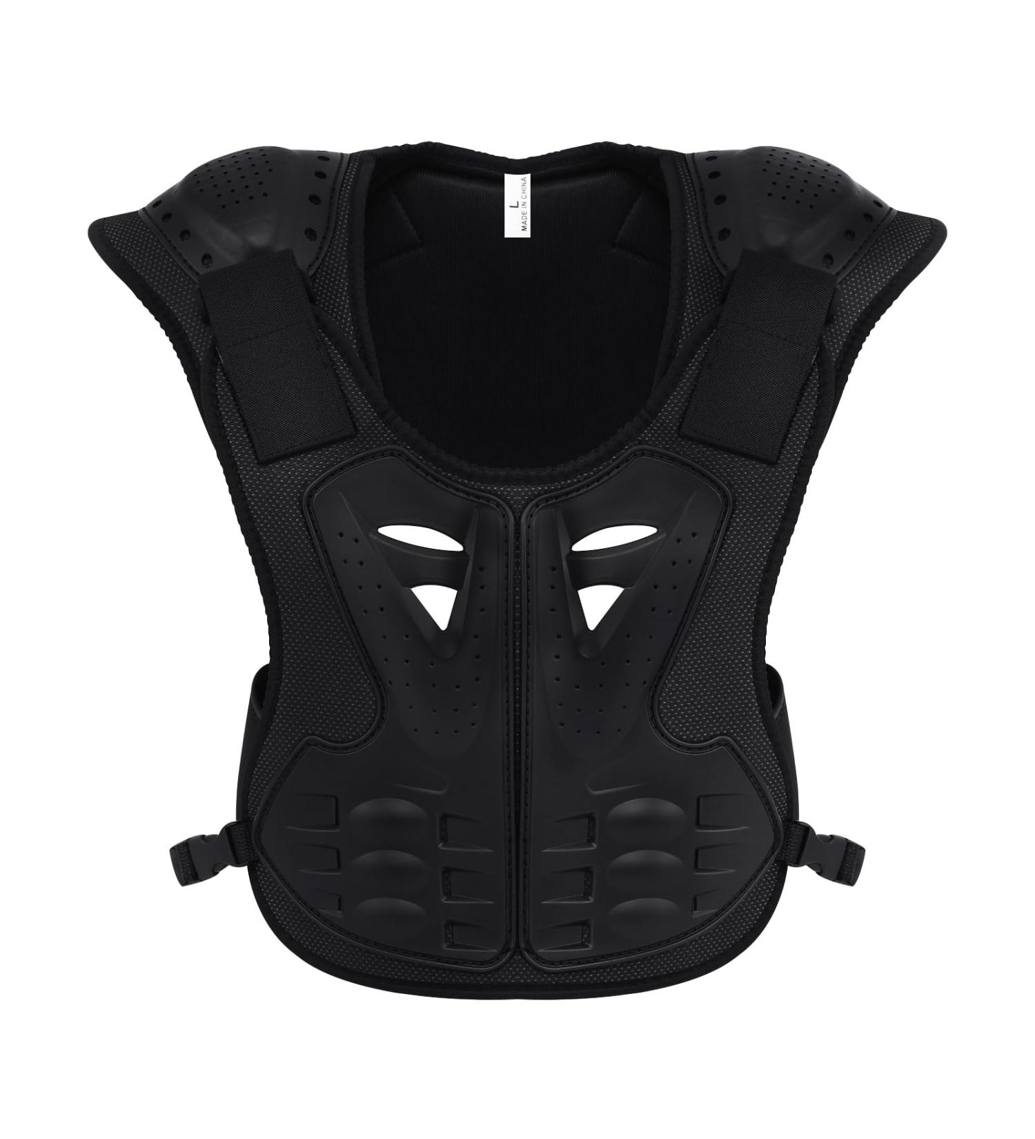 Samger Kids Body Armor Vest XL | Chest & Back Spine Protector for Skiing Riding & Motocross (Ages 5-18) - International Shipping Available - Buy Online on GoSupps.com