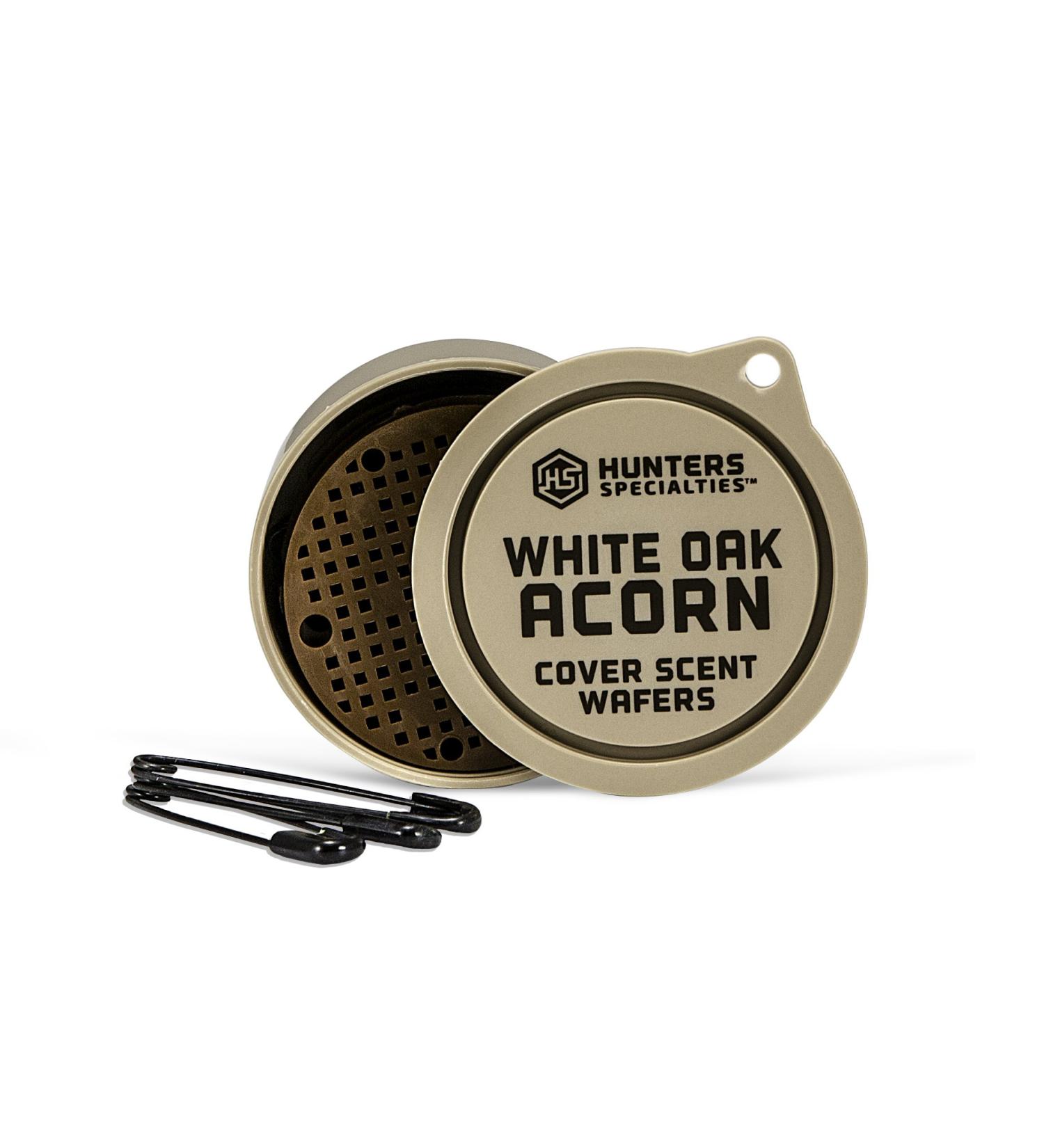 Hunters Specialties Cover Scent Wafers White Oak Acorn