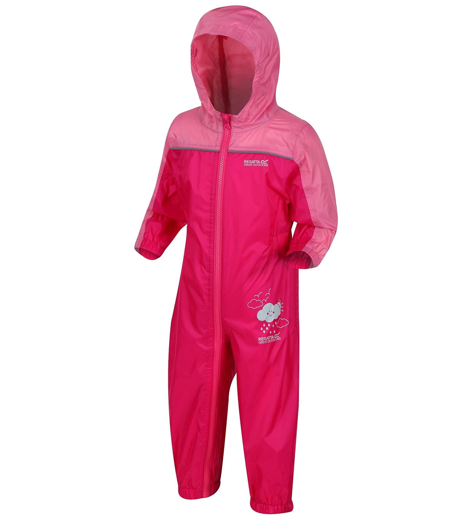 Regatta Kids Puddle IV All-in-One Suit 5-6 Years - Cabaret/Auro - Buy Online on GoSupps.com