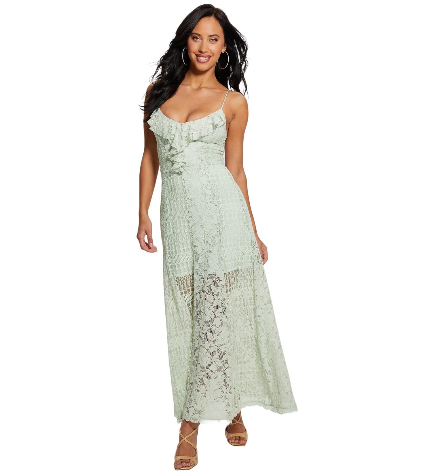 Kellie Lace Maxi Dress - Large Dusty Fern Multi | Shop Now - Buy Online on GoSupps.com