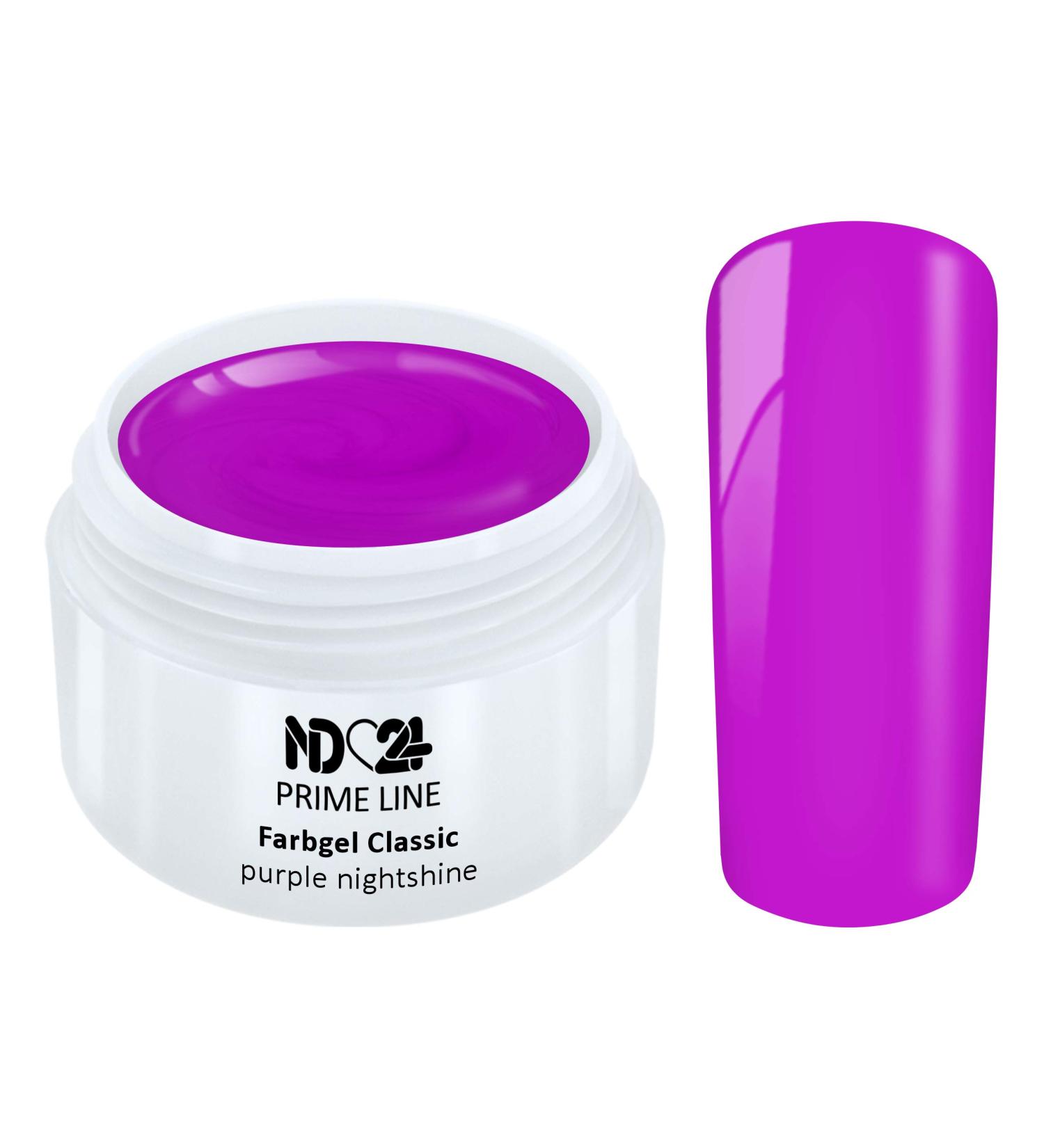 Prime Line - Color Uv Gel Led Color Gel Purple Lilac - Made in Germany - 5ml