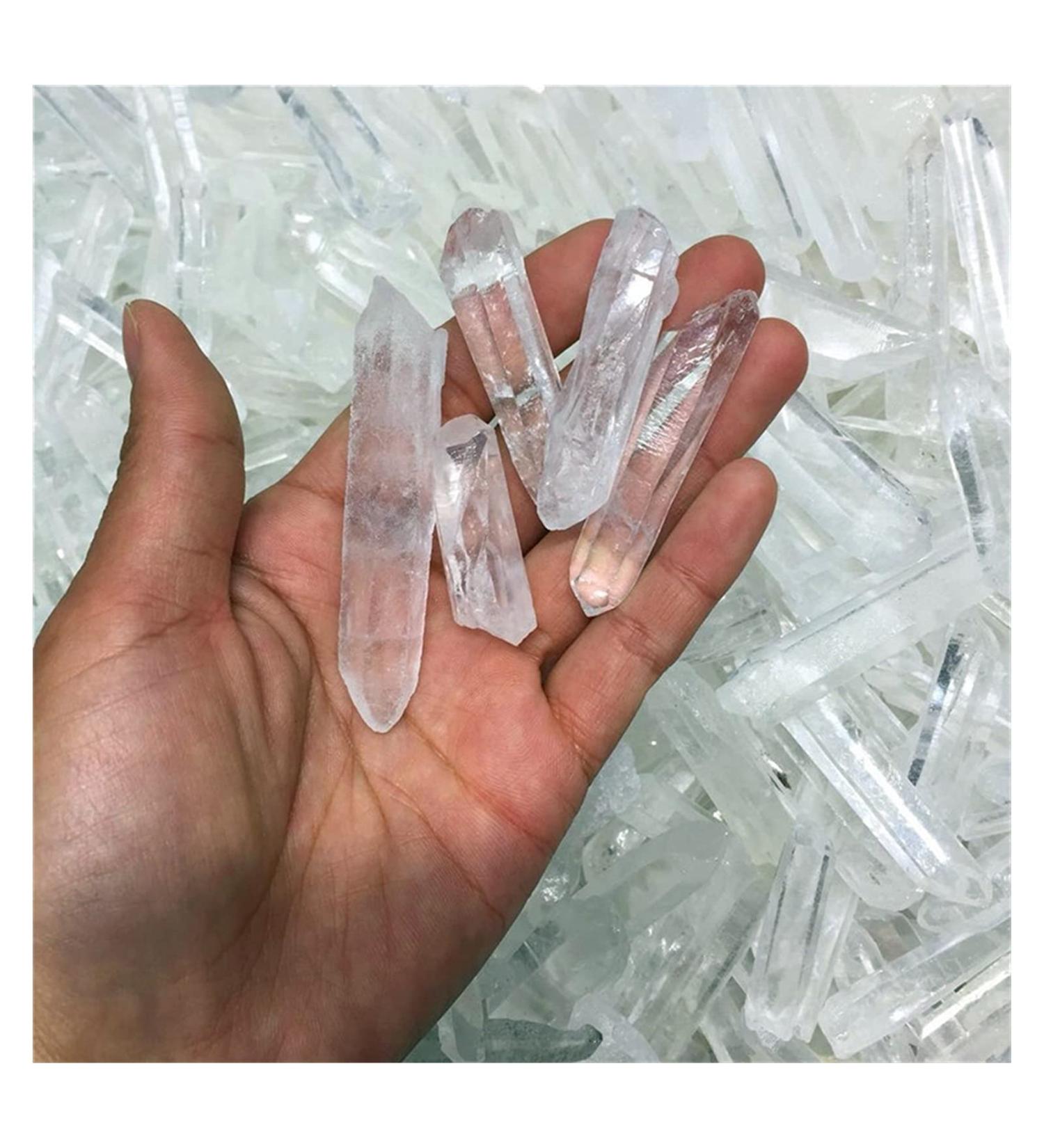 Natural Crystal Rough 100g Drop Shipping Natural raw Clear Quartz Crystal Gemstone Point Reiki Rough Crystal Gemstone Stone Collection - Buy Online on GoSupps.com