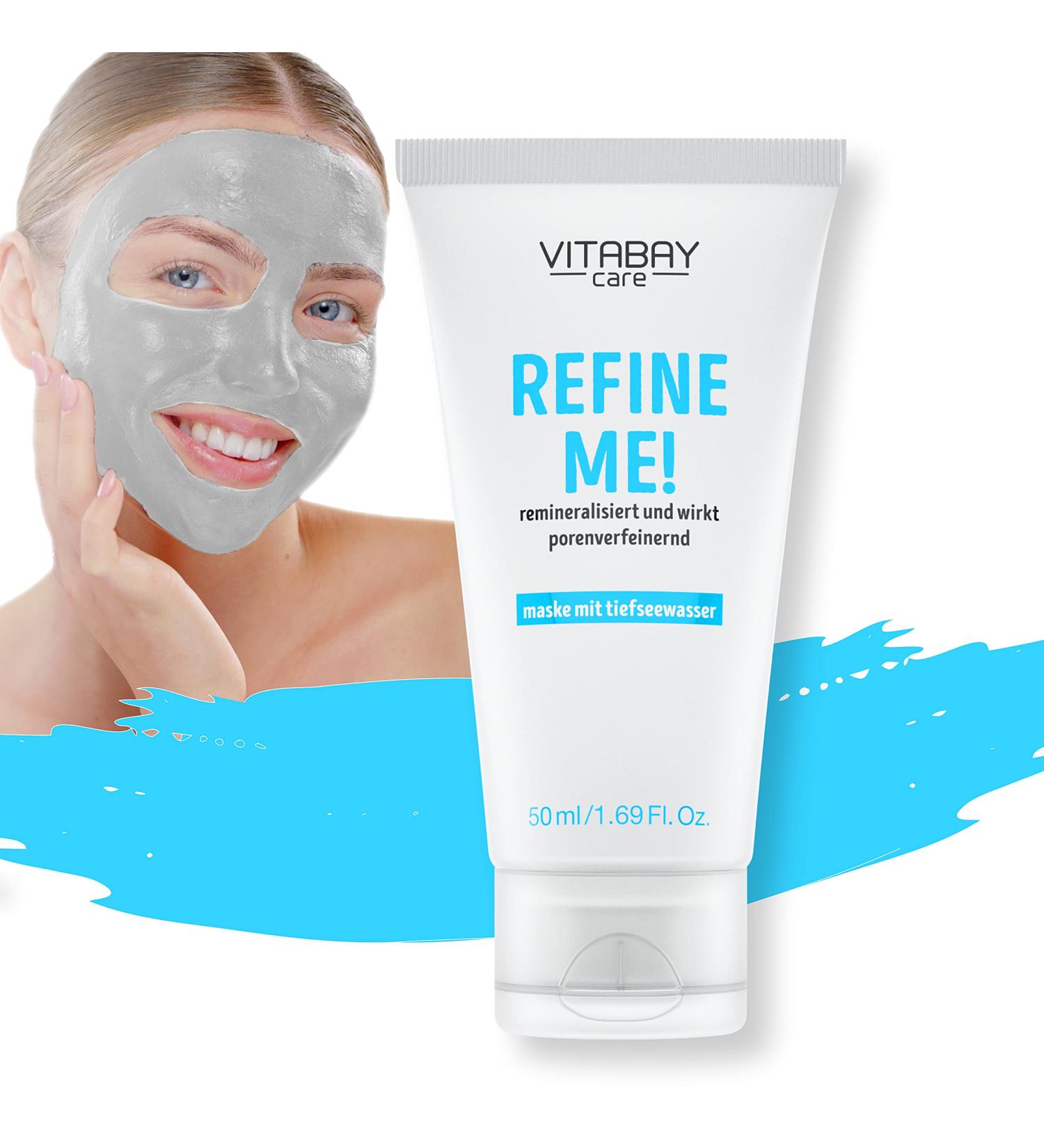 Refine Me! Pore Refining Facial Mask - Earth Marine Water & Meadowfoam Seed Oil | 50ml - Shop Internationally - Buy Online on GoSupps.com