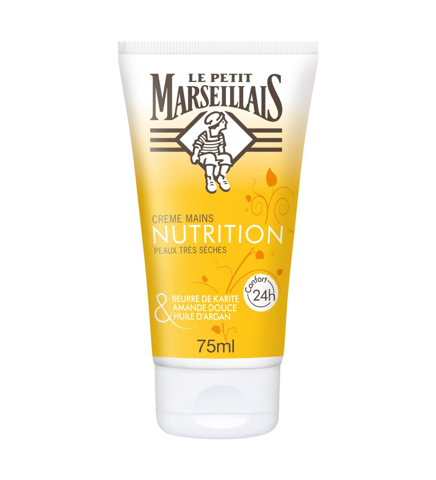Le Petit Marseillais Nourishing Hand Cream for Very Dry Skin - 75ml | 1 Pack | Hydration & Care for Healthy Skin - Buy Online on GoSupps.com