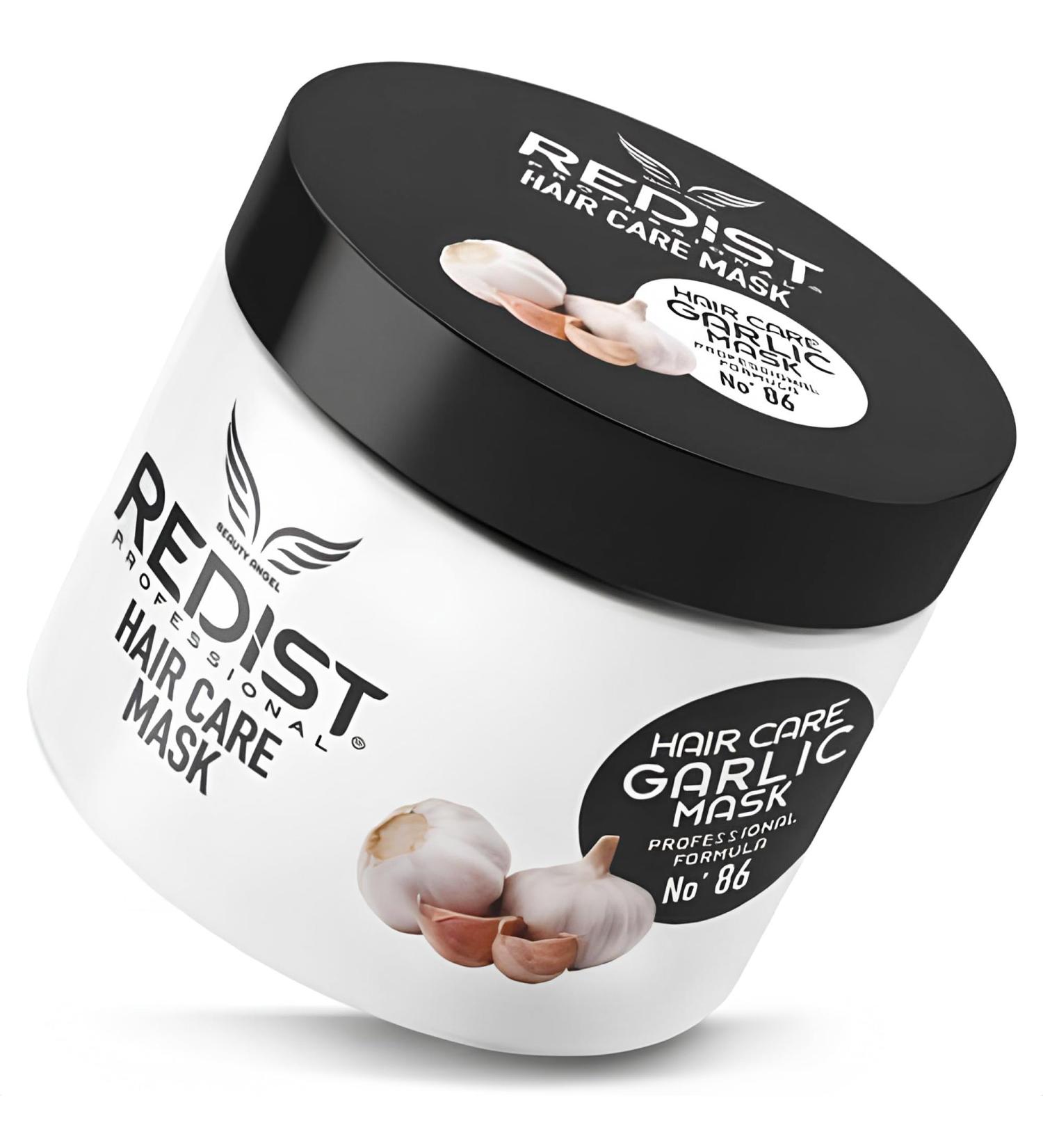 Redist Garlic Hair Care Mask 500ml | Intensive Repairing Treatment for Dry Damaged Hair | Nourishing Garlic Hair Mask for Optimal Hydration - Buy Online on GoSupps.com