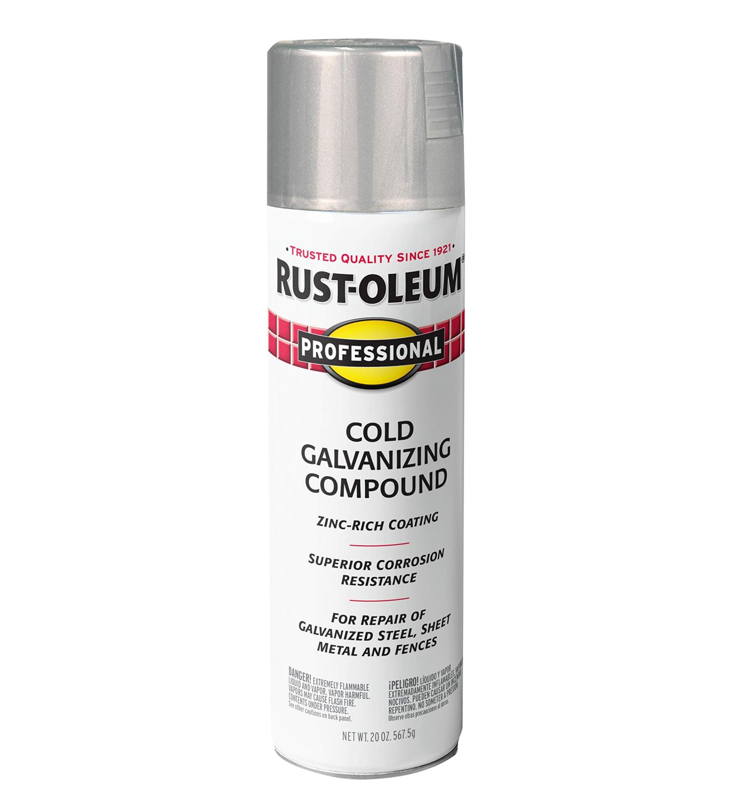 Rust-Oleum 7585838 Professional Cold Galvanizing Compound Spray Paint  20 oz  Gray - Buy Online on GoSupps.com
