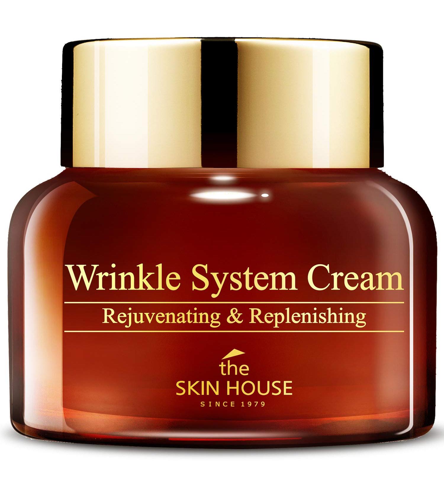 THE SKIN HOUSE Wrinkle System Cream 1.76 fl.oz | Korean Facial Moisturizer for Fine Lines Firming & Lifting | Snail Mucin Collagen Adenosine & Ceramide - Buy Online on GoSupps.com
