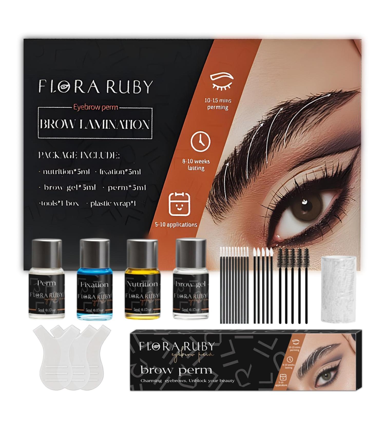 Kit professionnel Brow Lift Usage domestique Laminage des cils facile utiliser Laminage des sourcils pour un aspect naturel id al pour les d butants et les experts - Buy Online on GoSupps.com