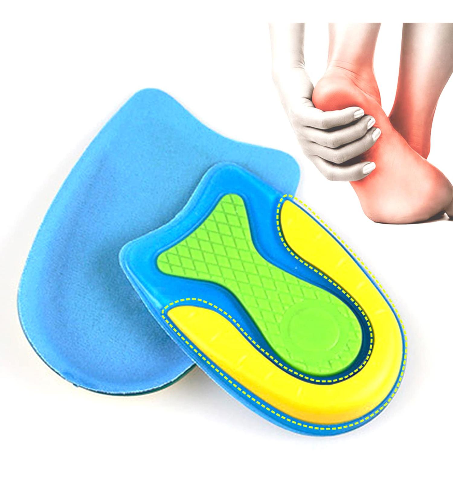 Orthopedic Insole & Heel Pad for Heel Pain Relief | Size L for Plantar Fasciitis & Heel Spurs - International Shipping - Buy Online on GoSupps.com