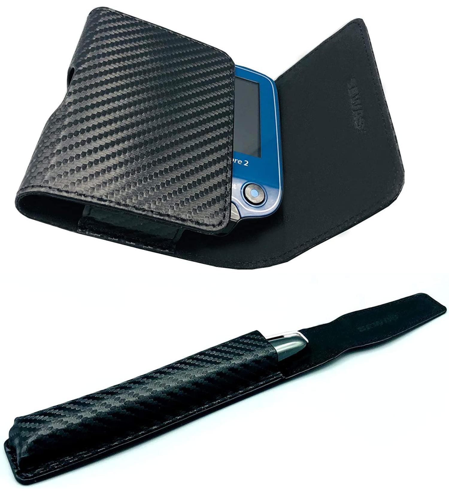 Sevas Diabetic Care: Freestyle Libre Dexcom & Insulin Pen Case Black Carbon Optics Diabetic Bag for Optimal Protection - Buy Online on GoSupps.com