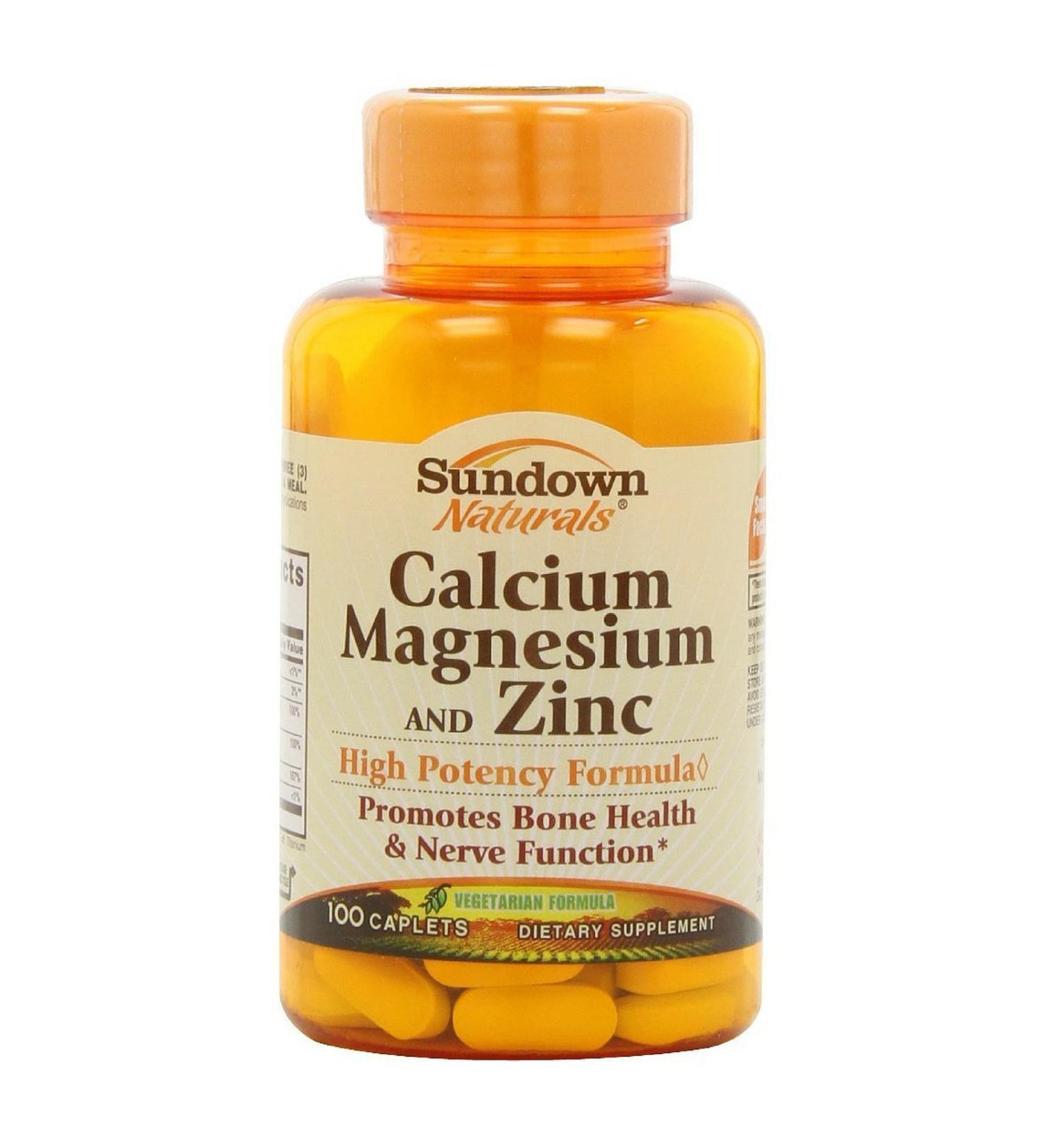 Sundown Calcium Magnesium and Zinc
