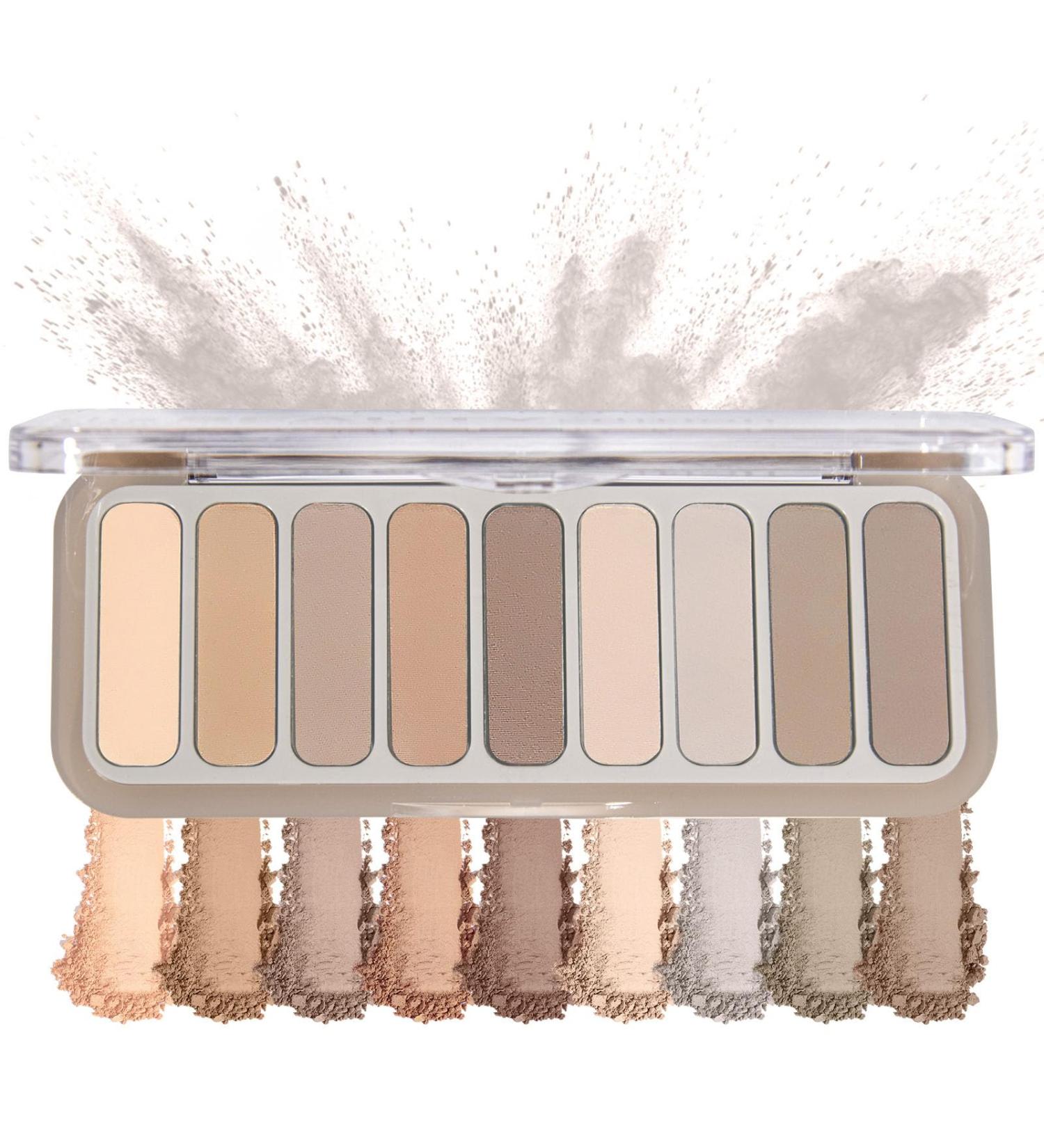 Buy 9 Colors Matte Naked Eyeshadow Palette - High Pigmented Waterproof Makeup for Older Women | Neutral Nude Smoky Shades - Buy Online on GoSupps.com