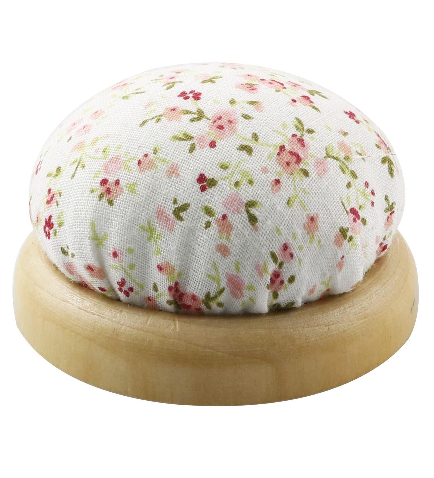 JCBIZ Pin Cushion 35x70mm - Solid Wooden Base Needle Pincushion for Cross Stitch Sewing DIY - Buy Online on GoSupps.com