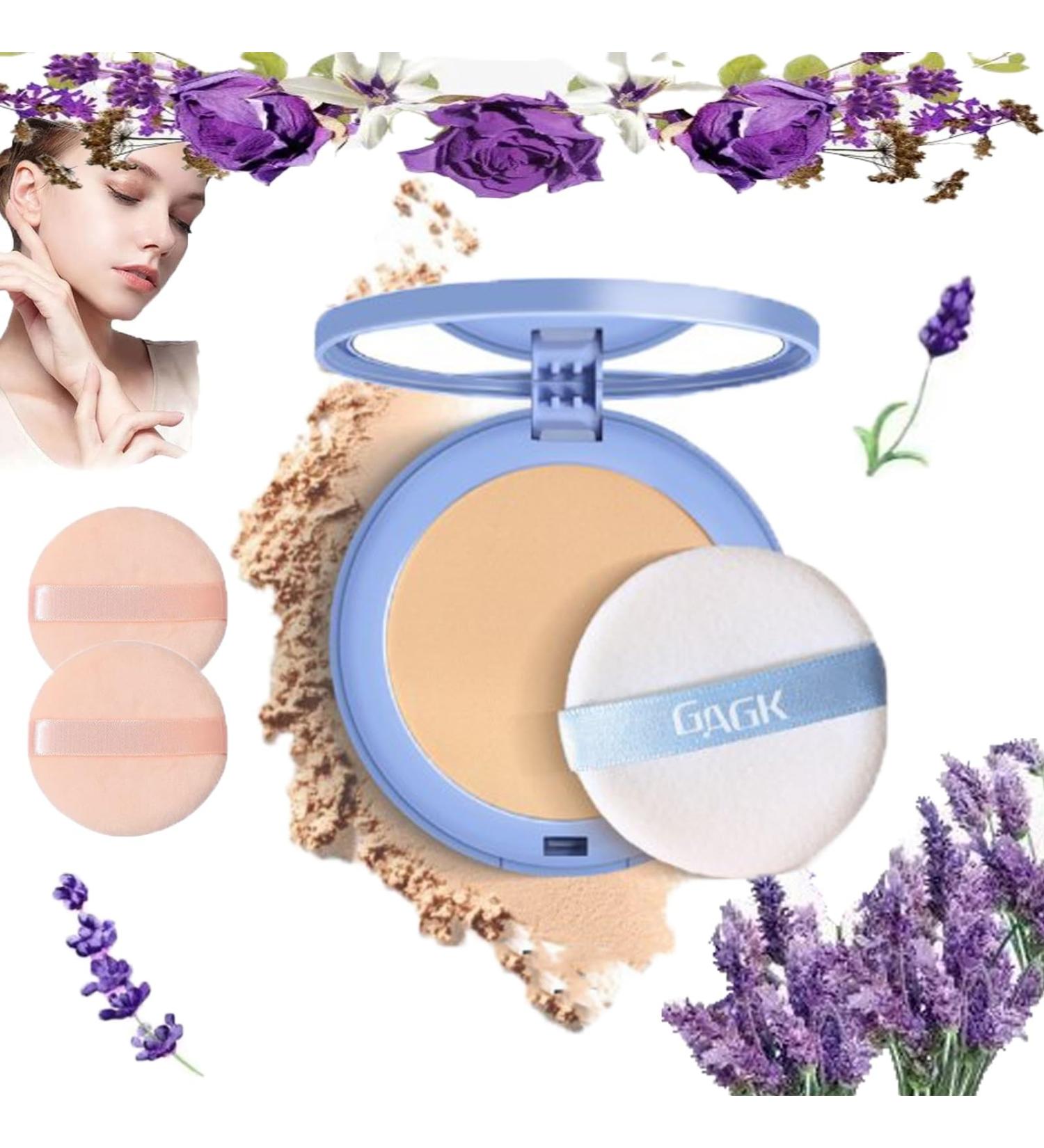 Matte Wet and Dry Powder GAGK Matte Perfection Pressed Powder Chilllab Lavender Matte Powder GAGK Lasting Waterproof Makeup Oil Control Powder for Oily Skin Loose Setting Powder Makeup(02) - Buy Online on GoSupps.com