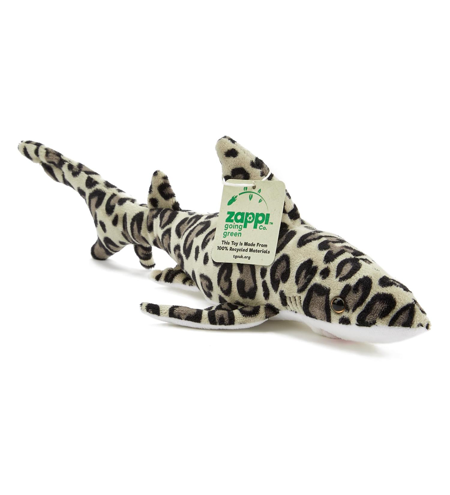 Zappi Co Ultra Soft Leopard Shark Plush Toy (34cm) - Eco-Friendly Newborn Gift - Buy Online on GoSupps.com
