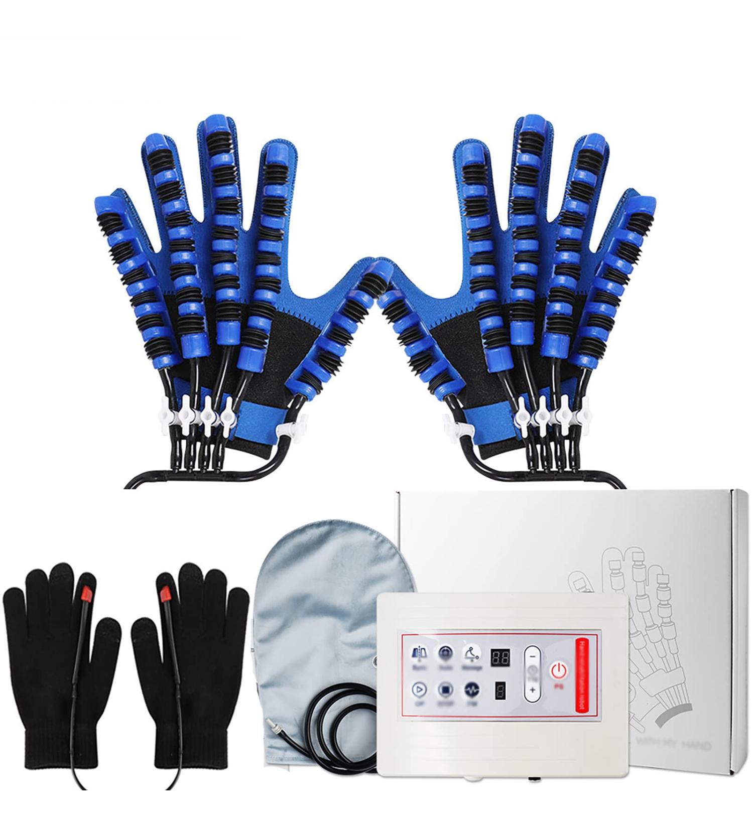 Both Hand Rehabilitation Robot Gloves Hemiplegia Stroke Patient Hand Exercisers Arthritis Trainer Gloves Help Restore Hand Function(Size:Size M) - Buy Online on GoSupps.com