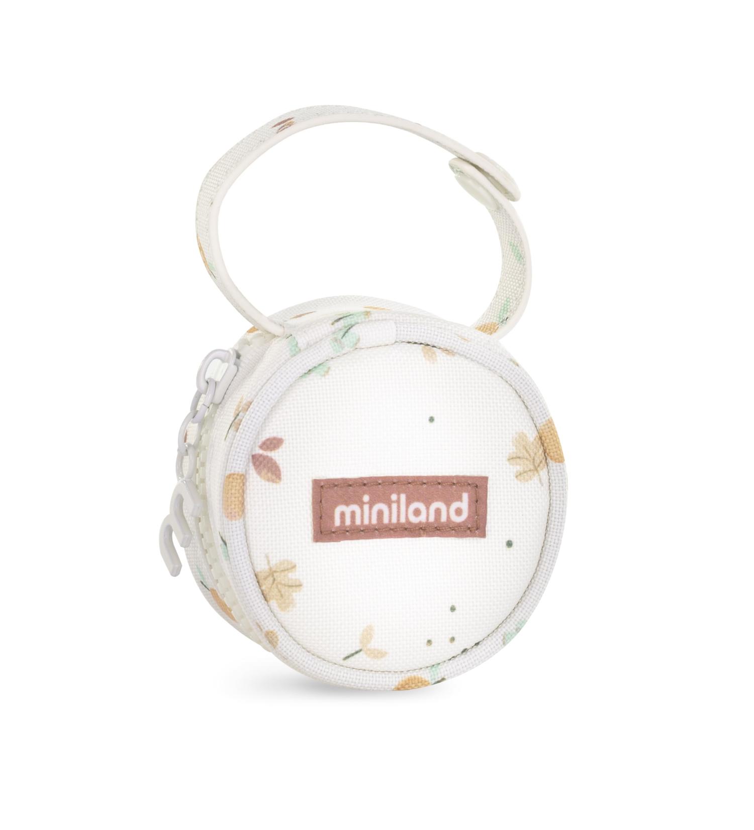 Miniland Pacipocket Valencia | Waterproof Pacifier Holder with Handle - Perfect for Travel & Storage - Buy Online on GoSupps.com