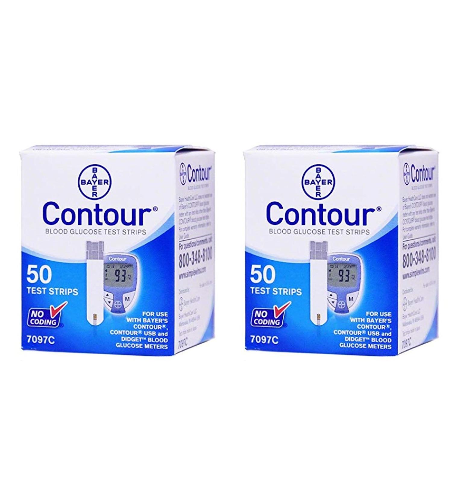 Blood Glucose Test Strips for 'Bayer Glucose Monitors' Only '100 Counts' Not for 'Next' Monitors