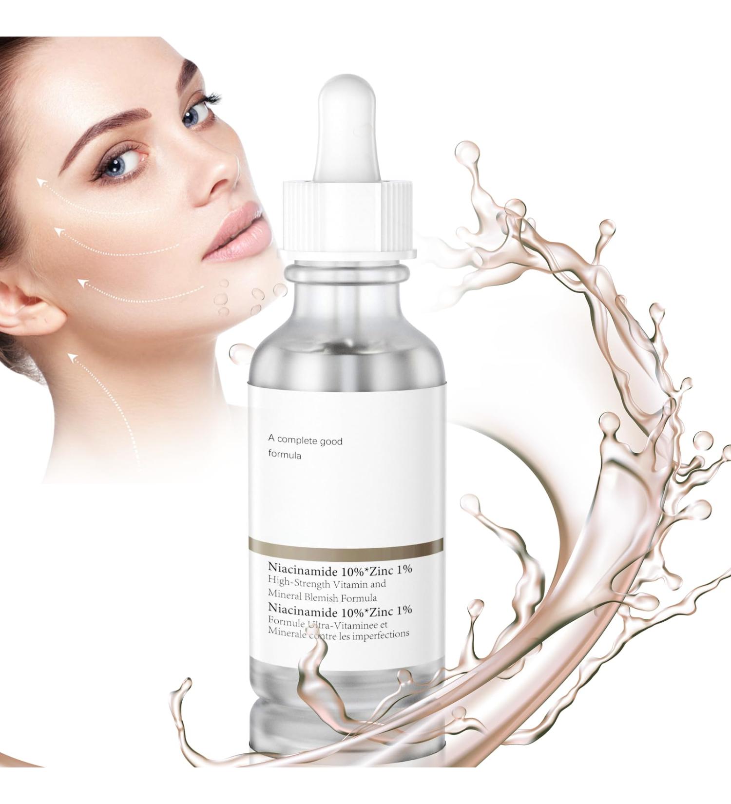 Niacinamide 10% + Zinc 1% Face Serum for Women - Refreshing Acne Solution | 30ML - Buy Online on GoSupps.com