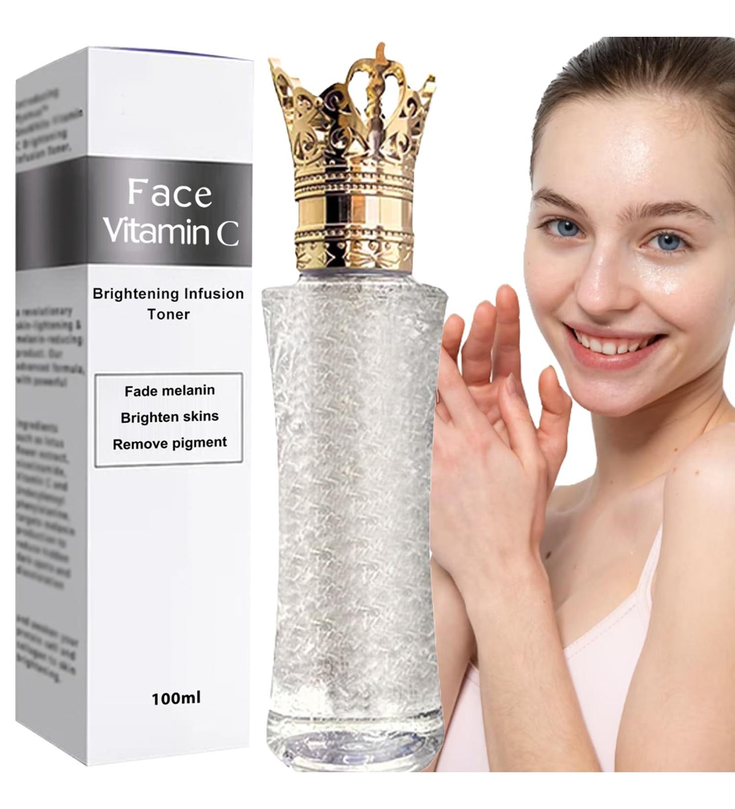Vitamin C Toner Face Toner For Acne Vitamin C Face Serum Skincare Gifts for Teenage Girl Pore Minimizer Serum Brightening Niacinamide Serum for Anti Aging Reduce Dark Spots&Dullness Nourishing For Dry - Buy Online on GoSupps.com