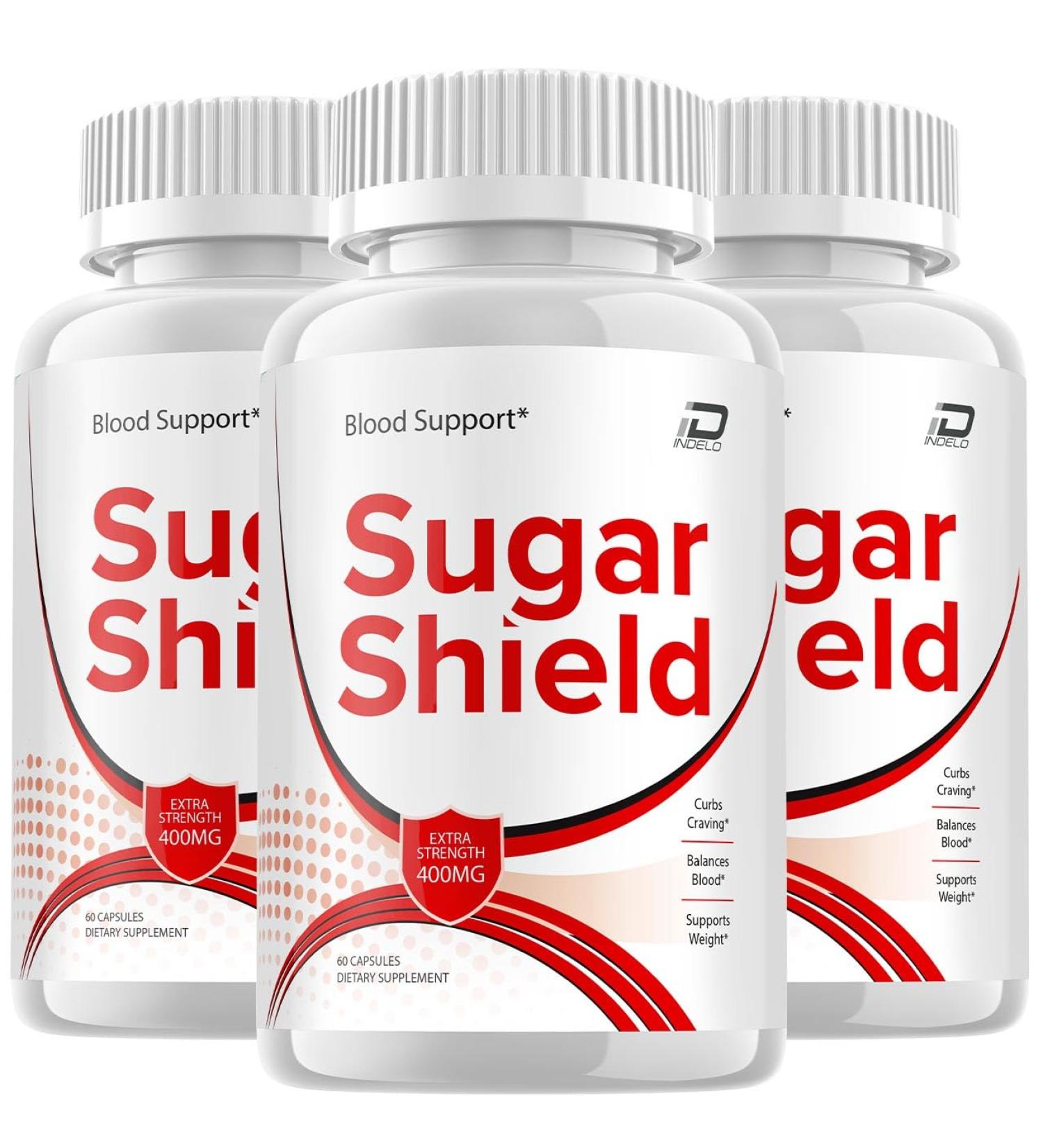 Sugar Shield Supplement Sugar Shield Pills Sugar Shield Extra Strength Formula Sugar Shield Advanced Formula Capsules Sugar Shield Natural Pills (3 Pack - 180 Capsules) - Buy Online on GoSupps.com
