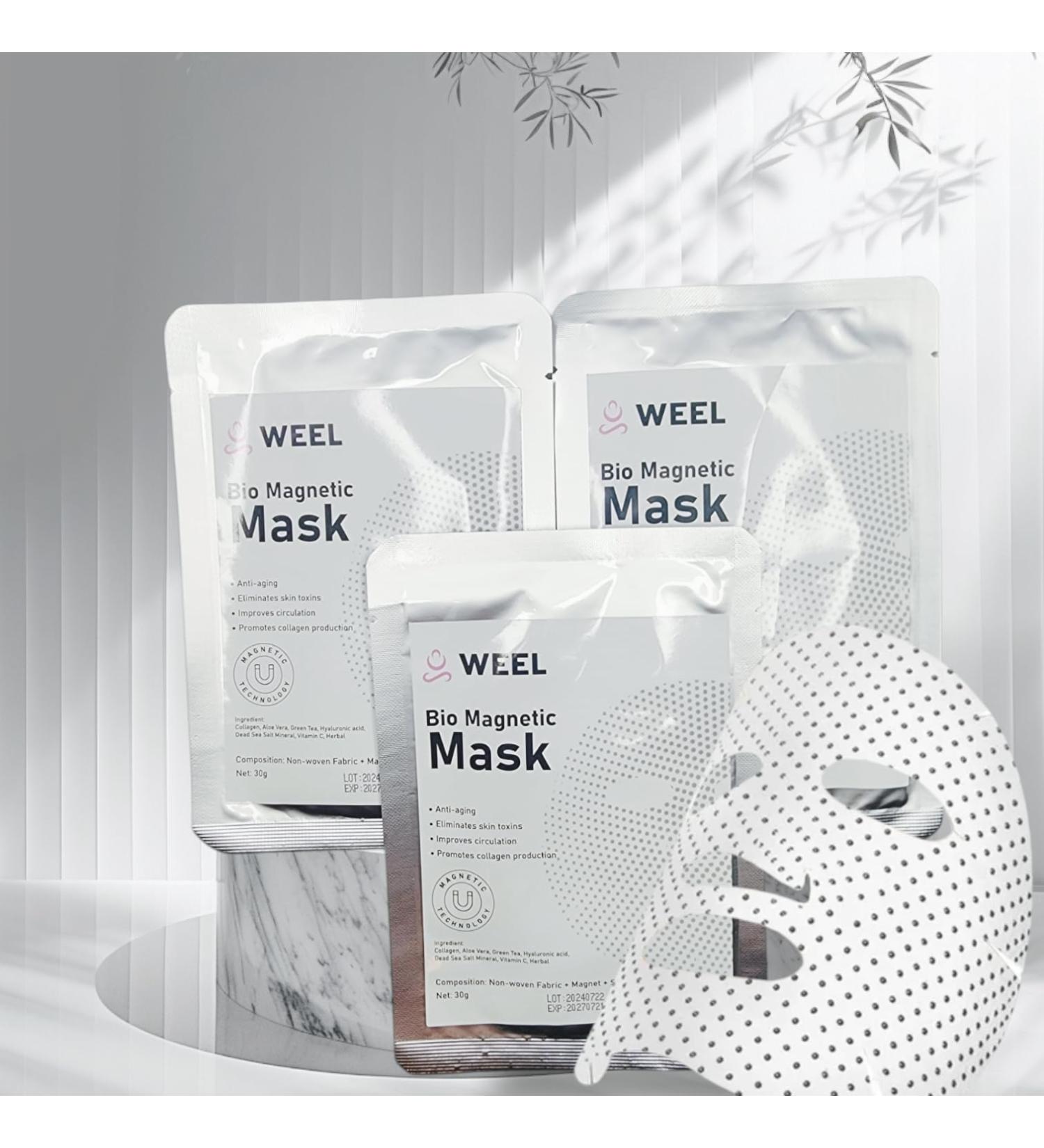 Buy Moisturizing Anti-Aging Face Mask with Magnetic Technology - Detoxify & Revitalize Your Skin | International Shipping Available - Buy Online on GoSupps.com