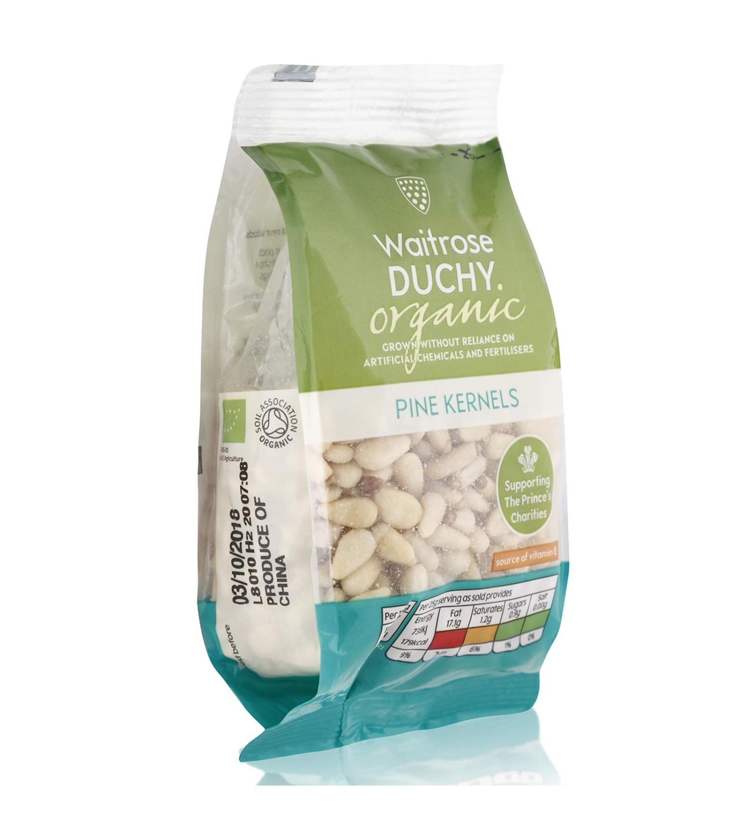  Waitrose Waitrose Duchy Organic Pine Nut 100g - Buy Online on GoSupps.com