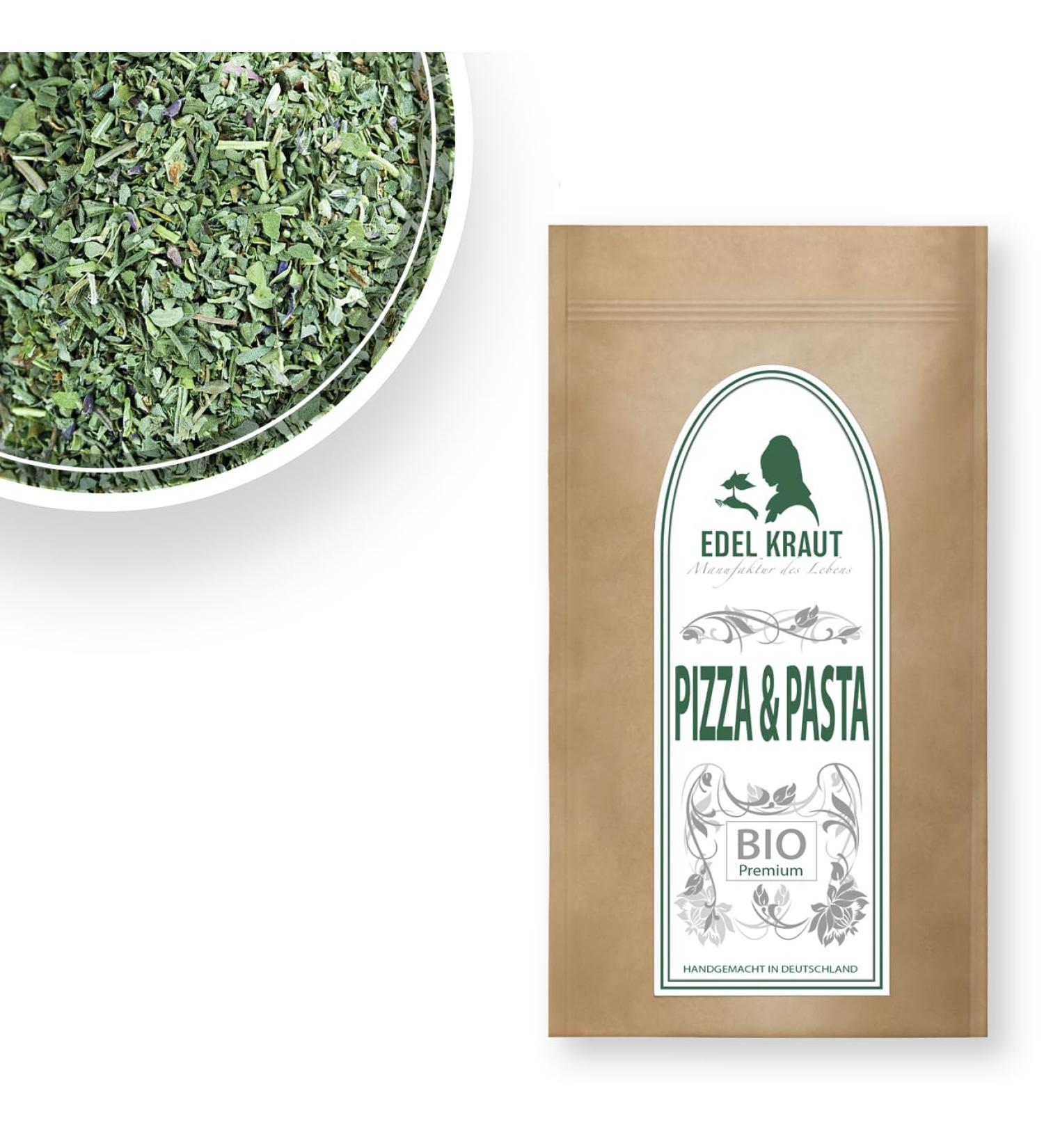 Buy EDEL KRAUT Organic Pizza & Pasta Seasoning 250g - Premium Spice Mix for Authentic Flavor - International Shipping Available - Buy Online on GoSupps.com