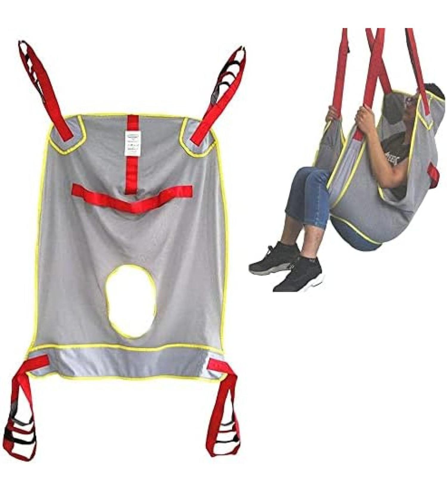 Hoist for Lifting Elderly Full Body Sling Patient Lift Patient Lift Sling Bathroom Transfer Hammock for Elderly Bariatric and Disabled Home Use Large HaoAMZ - Buy Online on GoSupps.com