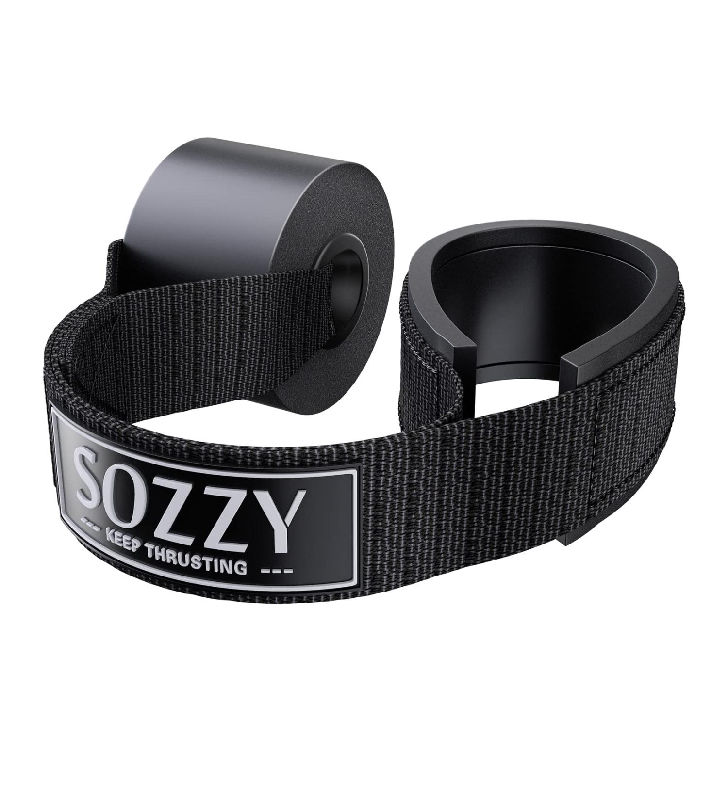Sozzy Extra Large Door Anchor for Resistance Bands - Heavy Duty Nylon Core | Ideal for Home Workouts & Physical Therapy | Black - Buy Online on GoSupps.com