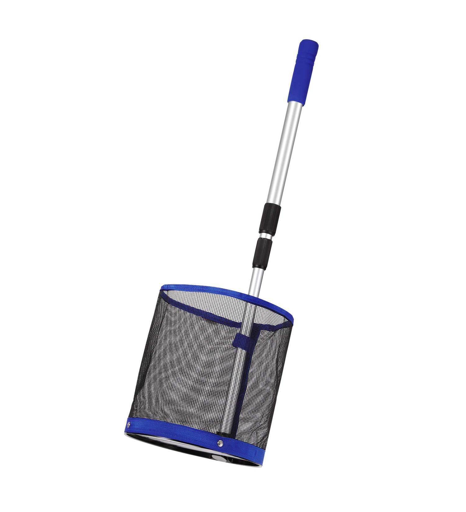 BESPORTBLE Pingpong Ball Retriever - Blue Table Tennis Ball Pick Up Net Bag for Training - Buy Online on GoSupps.com