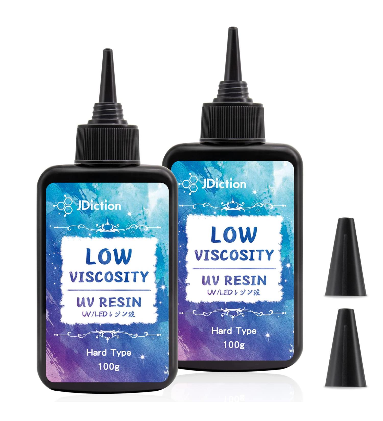 JDiction UV Resin Upgrade 200g - Low Viscosity Hard Thin Resin Kit for Jewelry Casting and DIY Craft - Buy Online on GoSupps.com