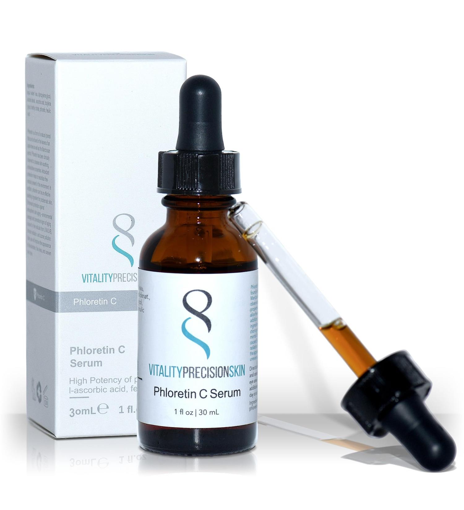 Buy Vitality Precision Skin Phloretin C Serum | Best Anti-Aging Formula for Radiant Skin - International Shipping Available - Buy Online on GoSupps.com