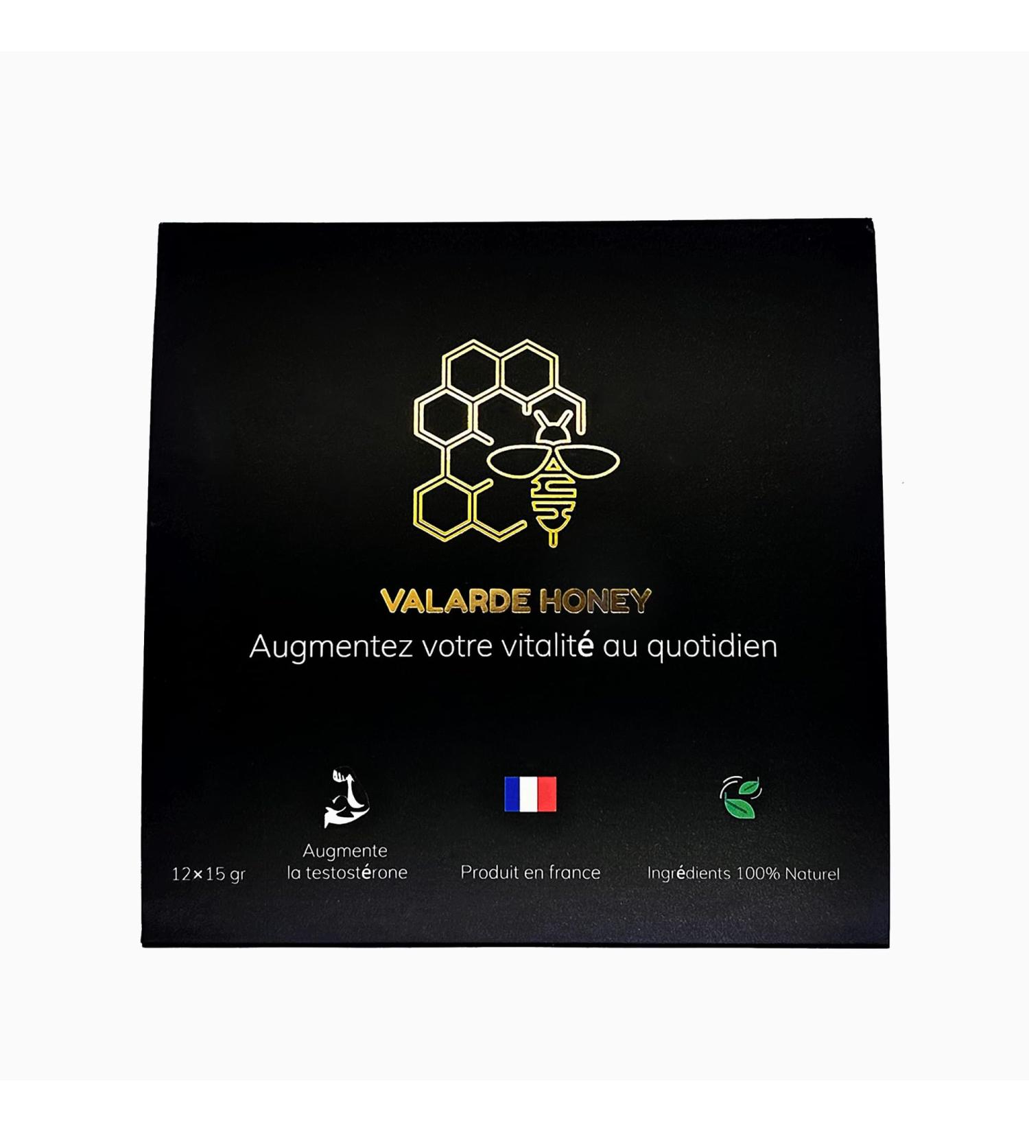 Honey from the Ard che Mountains - Natural aphrodisiac honey with spices Stimulating Energy Testo 12 Stick - Buy Online on GoSupps.com