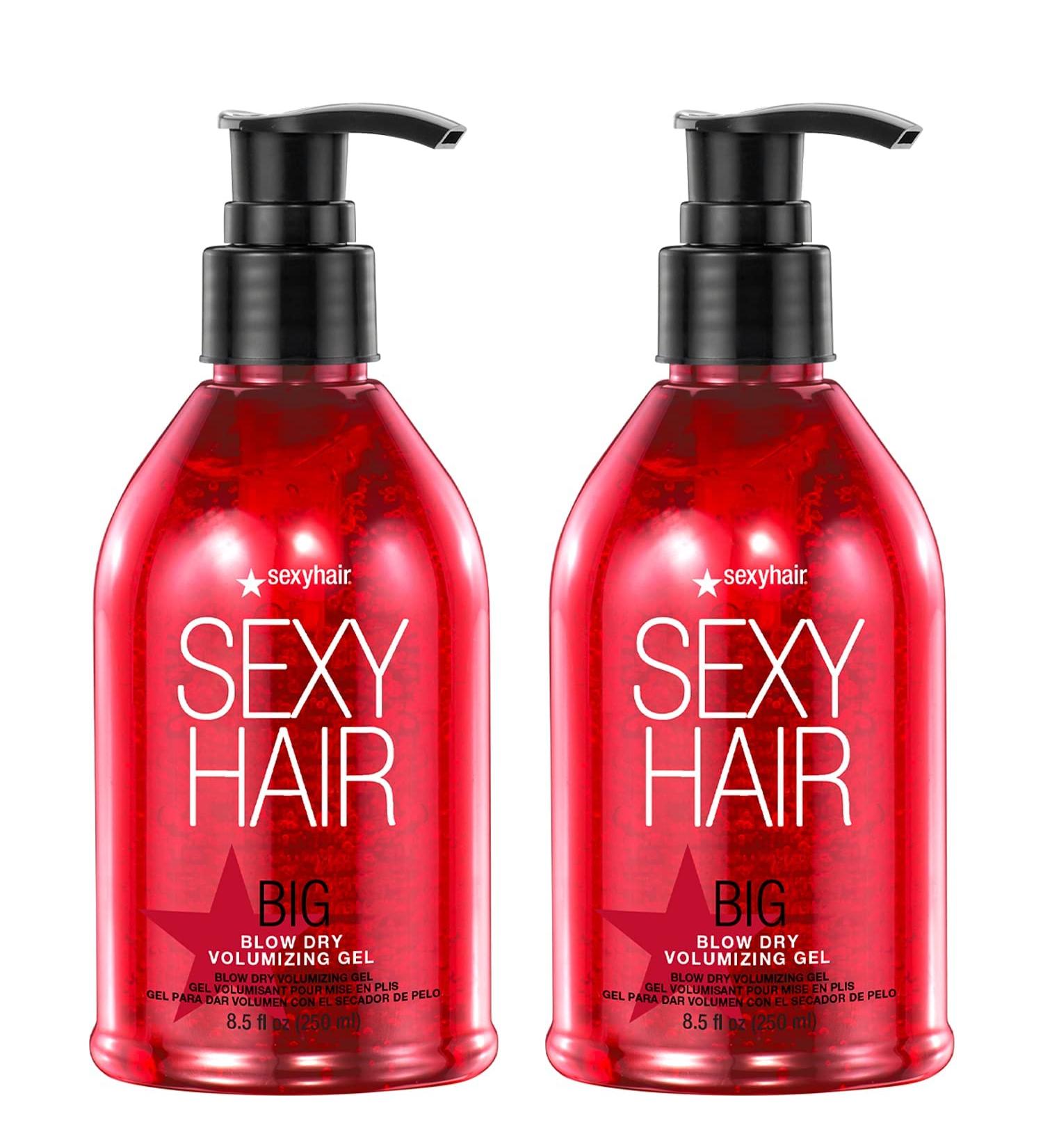 Shop SexyHair Big Blow Dry Volumizing Gel Twin Pack | 72-Hour Humidity Hold | Perfect for All Hair Types | 8.5 fl oz - Buy Online on GoSupps.com