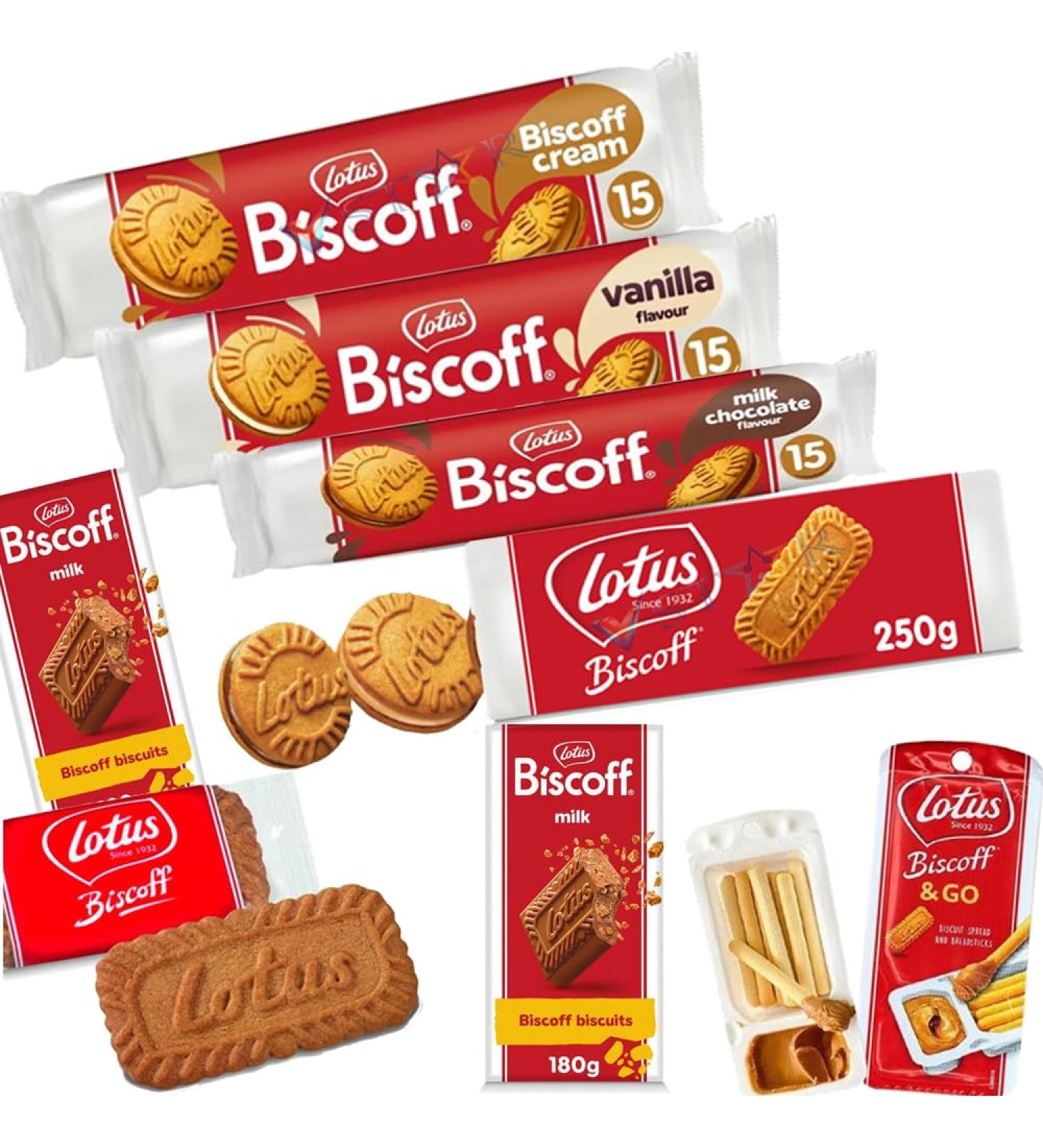 5 x Random Mixed Biscoff Variety Pack - Buy Online on GoSupps.com