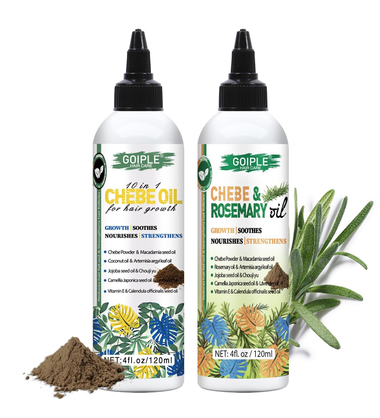 Huile Capillaire Chebe Et Romarin Pour Le Pousse Cheveux Tr s Rapide 10 En 1 Chebe Huile Pour Le Cuir Chevelu Hydratant Afrique Chebe Poudre Pour Cheveux Plus Forts Cheveux Plus Long - Buy Online on GoSupps.com