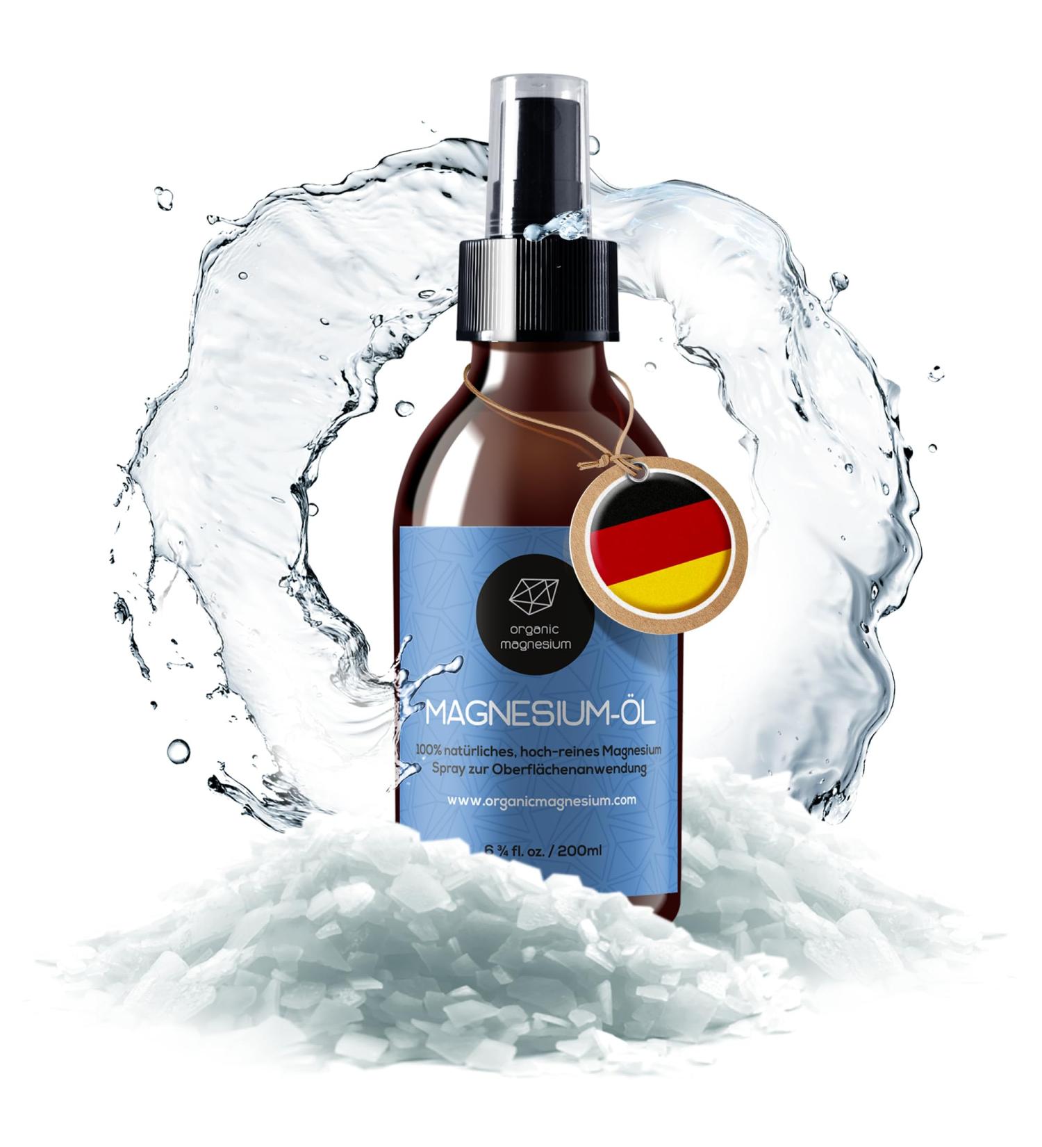 Ultra PUR Magnesium Oil Spray 200ml | 100% Pure Zechstein Magnesium | Natural Muscle Relaxation & Sports Recovery | Liquid Magnesium Chloride Concentrate - Buy Online on GoSupps.com