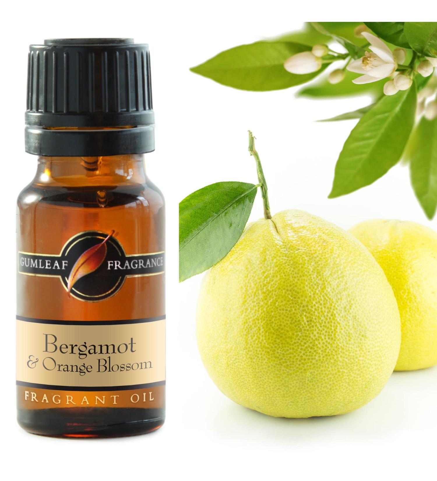 Gumleaf Fragrance Bergamot & Orange Blossom Fragrant Oil - 0.34fl oz Cruelty Free & Vegan Phthalate-Free Fragrance