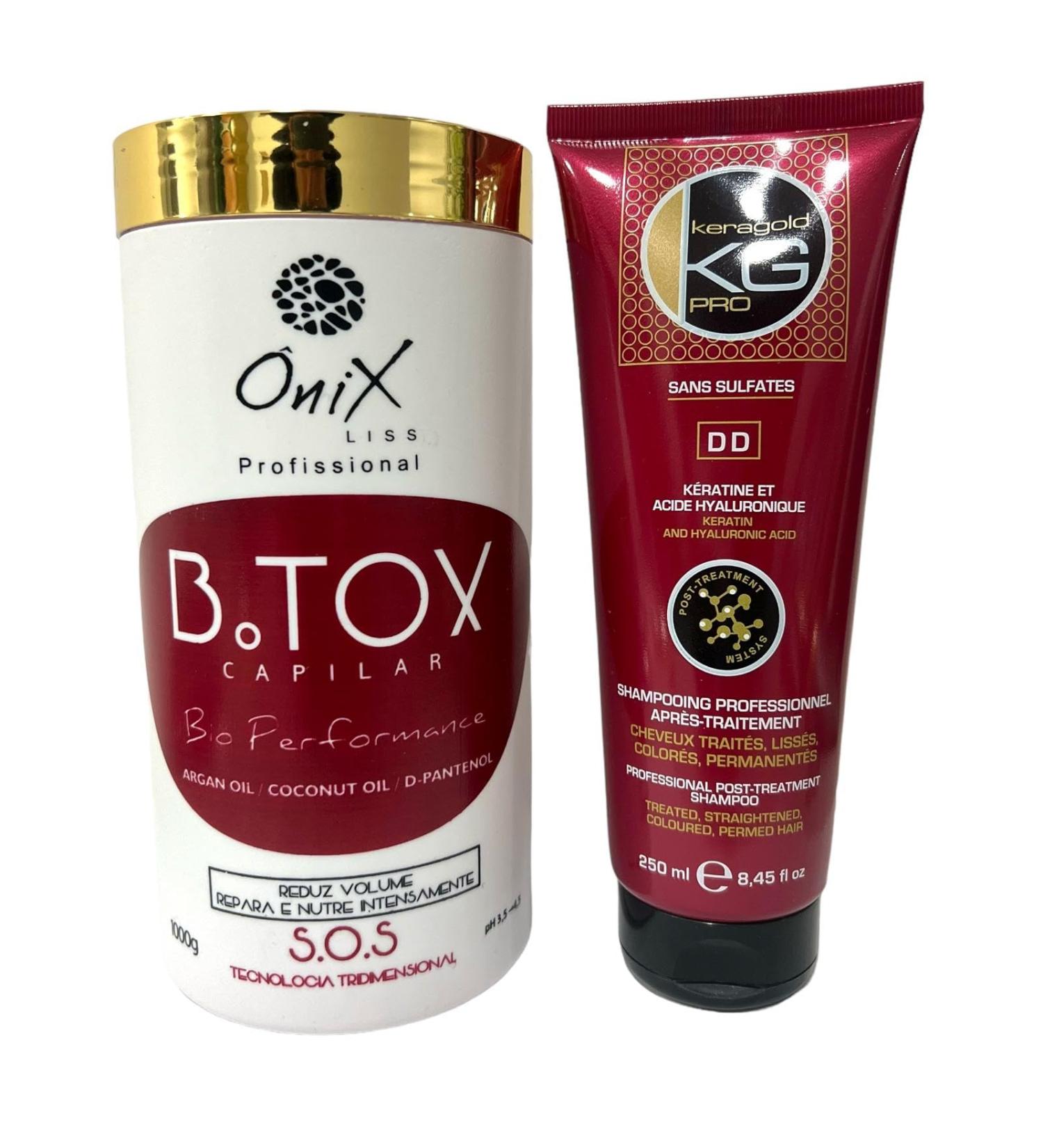  KeraGold ONix Deep Conditioning Hair Treatment + Keragold Shampoo 250 ml sulfate-free - Buy Online on GoSupps.com