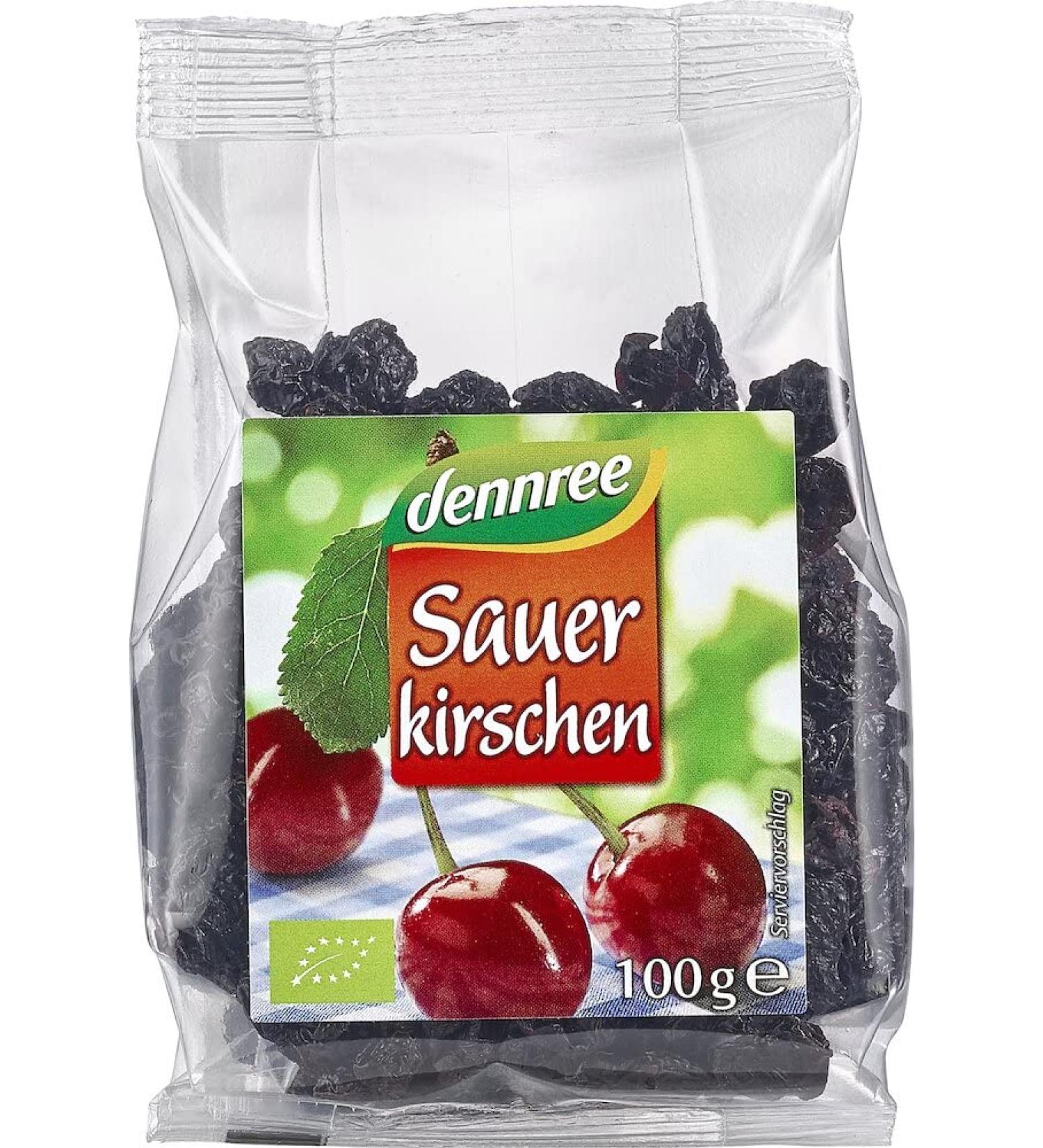dennree dennree Organic Sauce Cherries 2 x 100 g