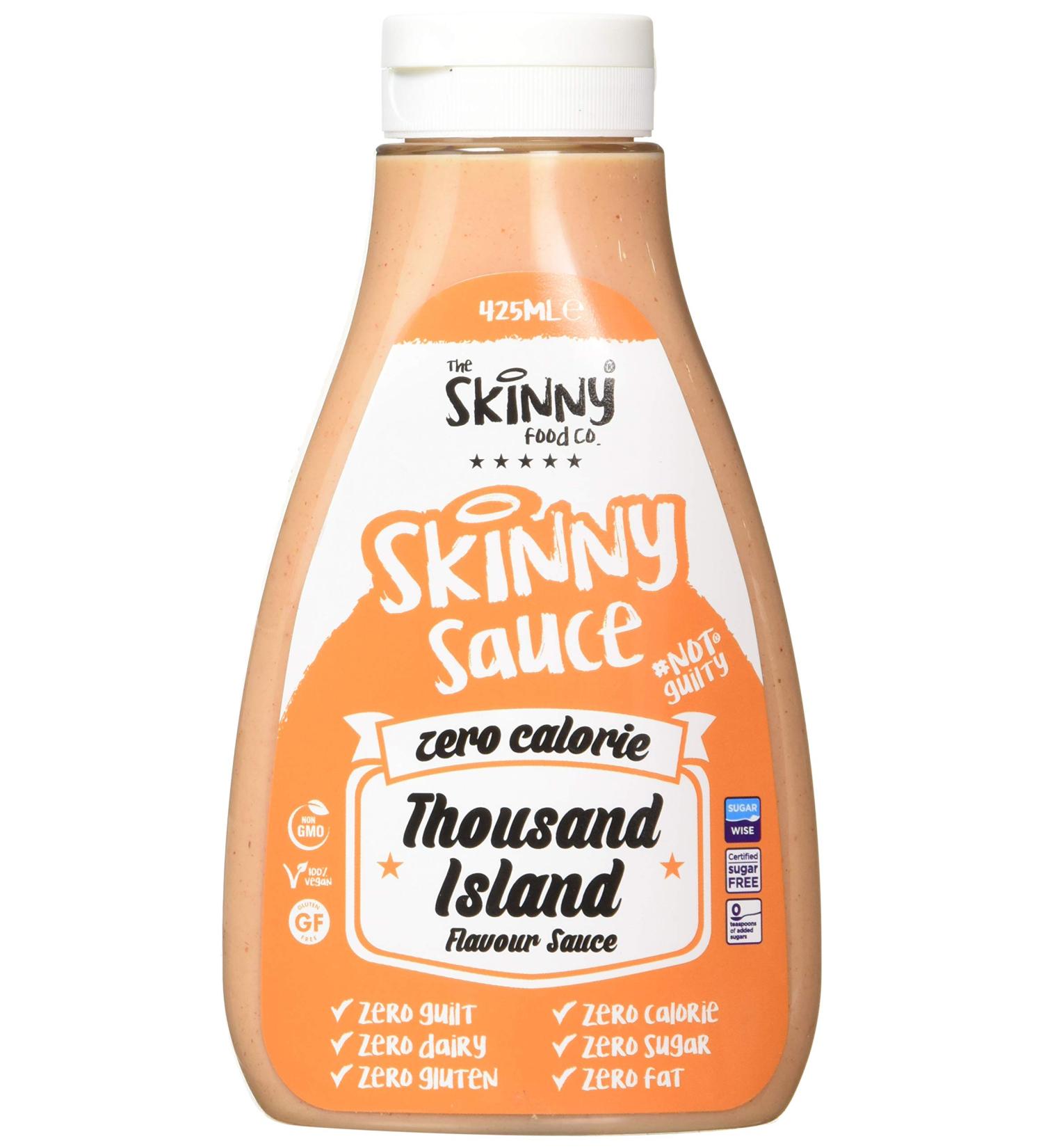 Skinny Food Co Thousand Island Sauce 425ml - Low Calorie, Sugar Free - Buy Online on GoSupps.com