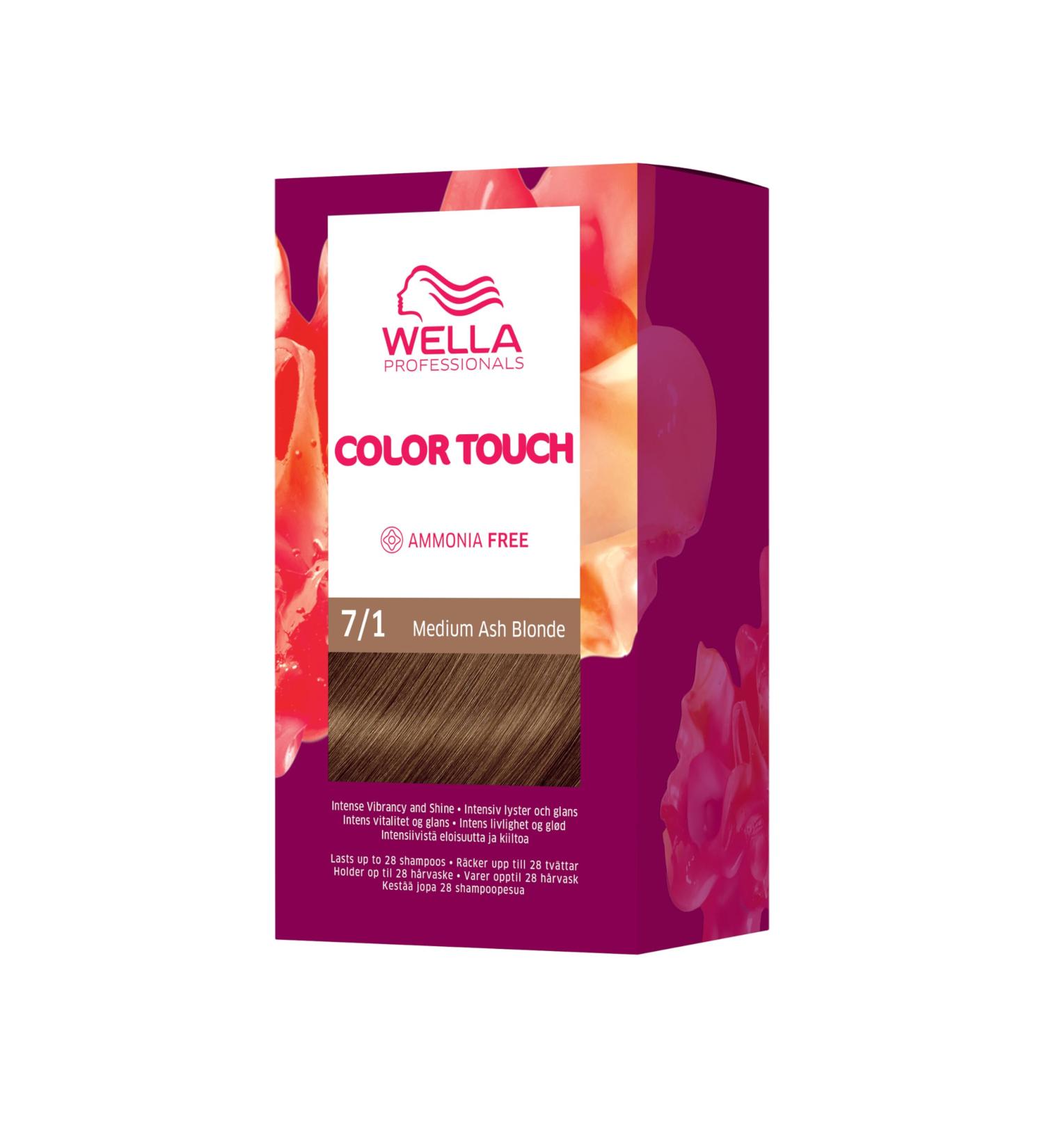 Color Touch Fresh-Up-Kit - Semi-Permanent Coloring Kit 7/1 Medium Ash Blonde - Ash Blonde - Buy Online on GoSupps.com