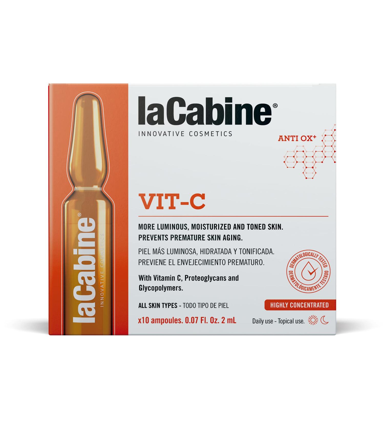 laCabine Vit C Ampoule Serum - Energizing Vitamin C Serum for Restoring Skin's Vibrancy | Buy Internationally - Buy Online on GoSupps.com