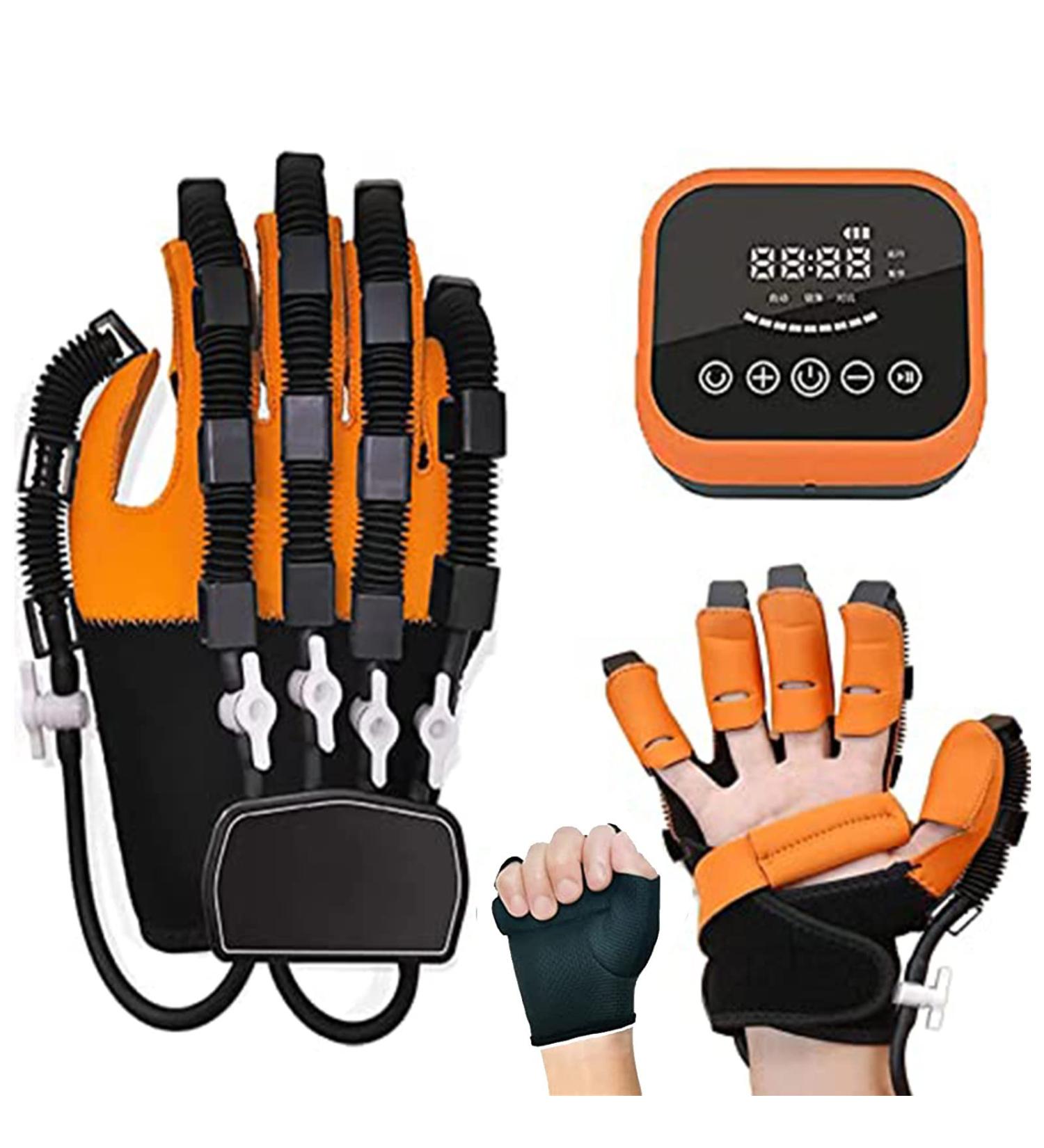 Rehabilitation Robot Gloves Orthoses Stroke Hand Splint Assistive Gloves Finger Hand Training Device Multiple Modes of Training for Stroke Hemiplegia Hand Funct LeftHand X-Large - Buy Online on GoSupps.com